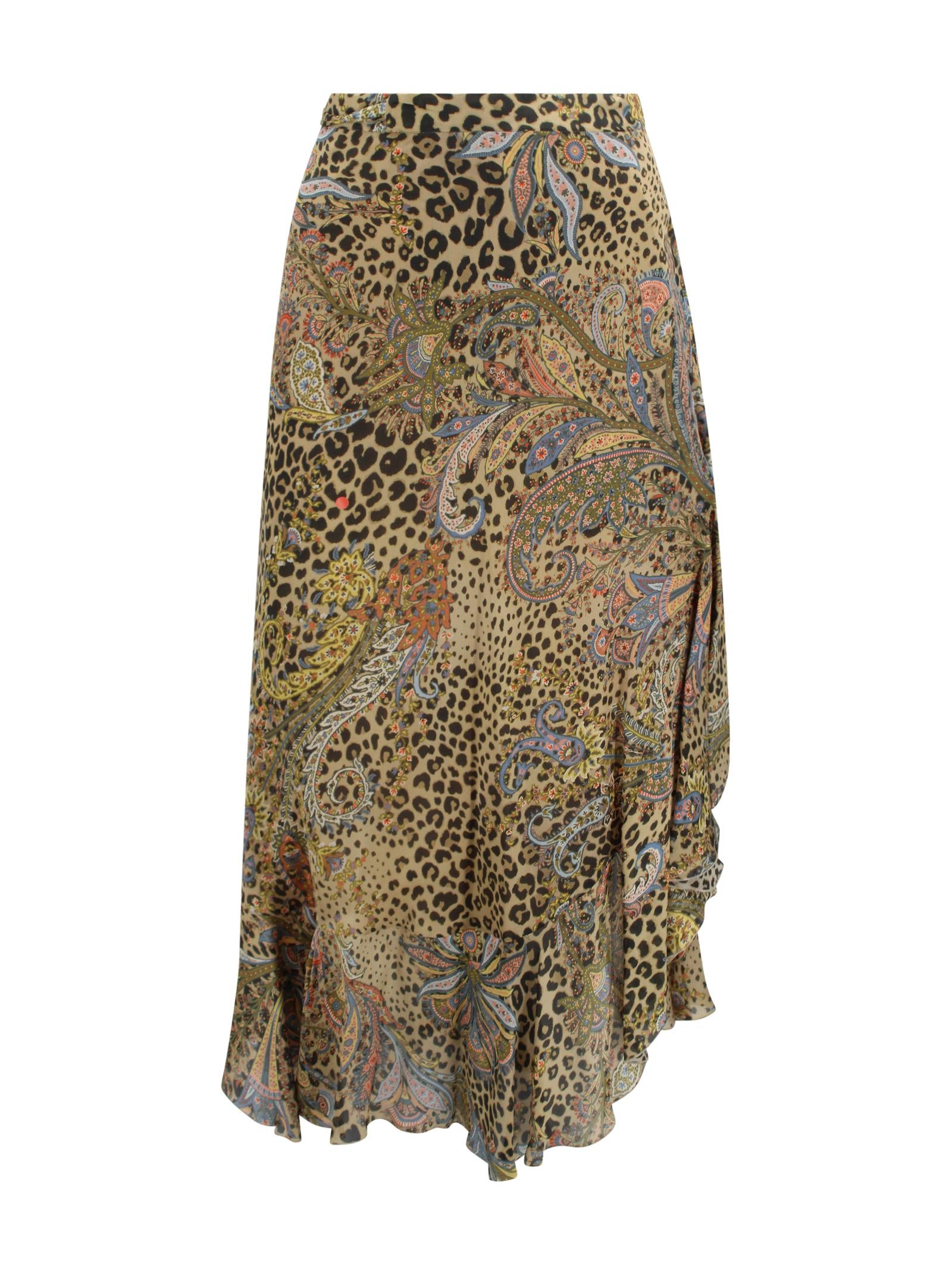 Gonna Midi Peau d'Ange Etro Milano WRFA0176 99SA1N9X0826 