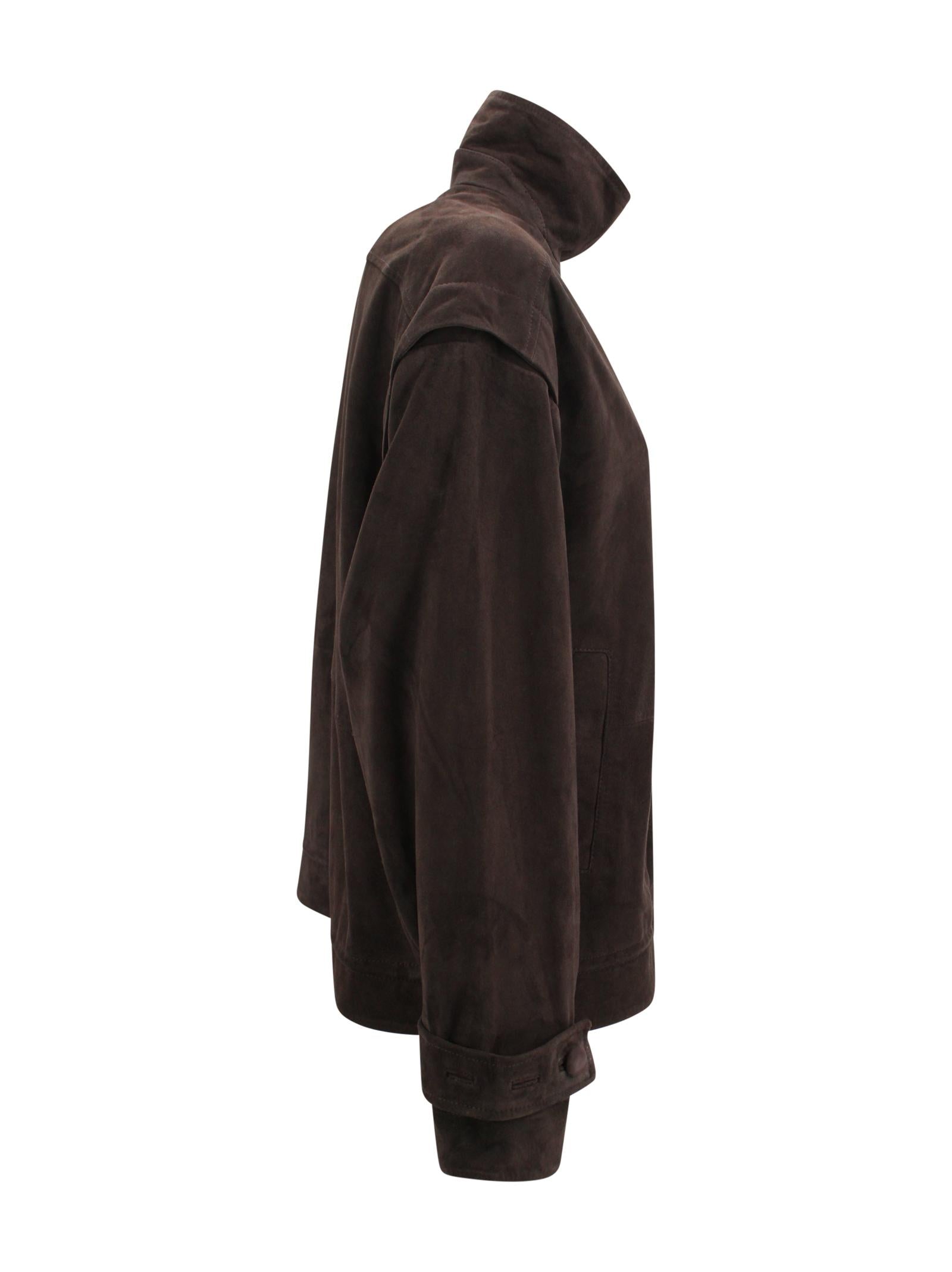 Giacca di pelle oversize. Rotate 116052573 573 
