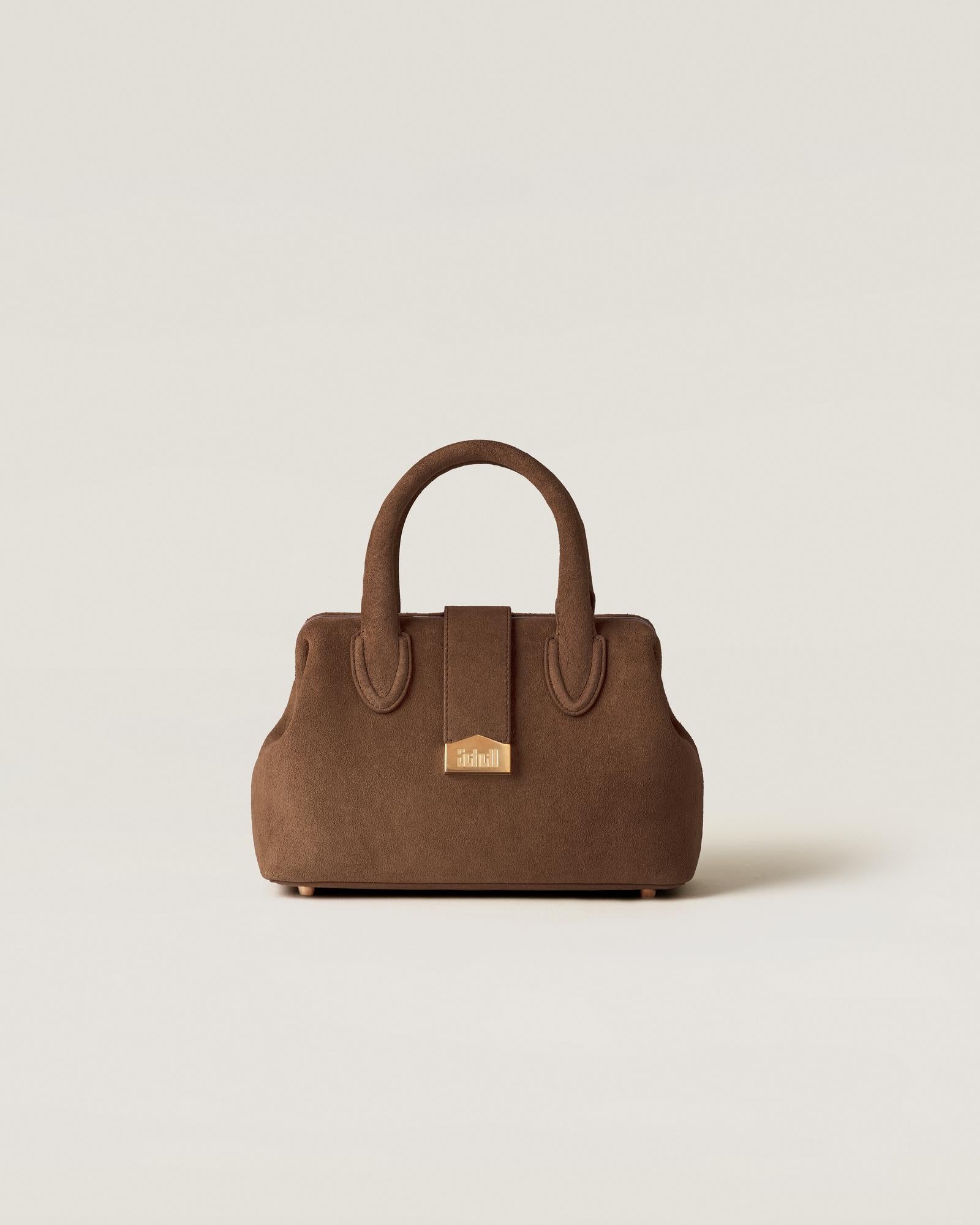 Small suede doctor bag SCHELL LEATHER COMPANY SRL DOCTOR BAG SMALL B00100H05120 