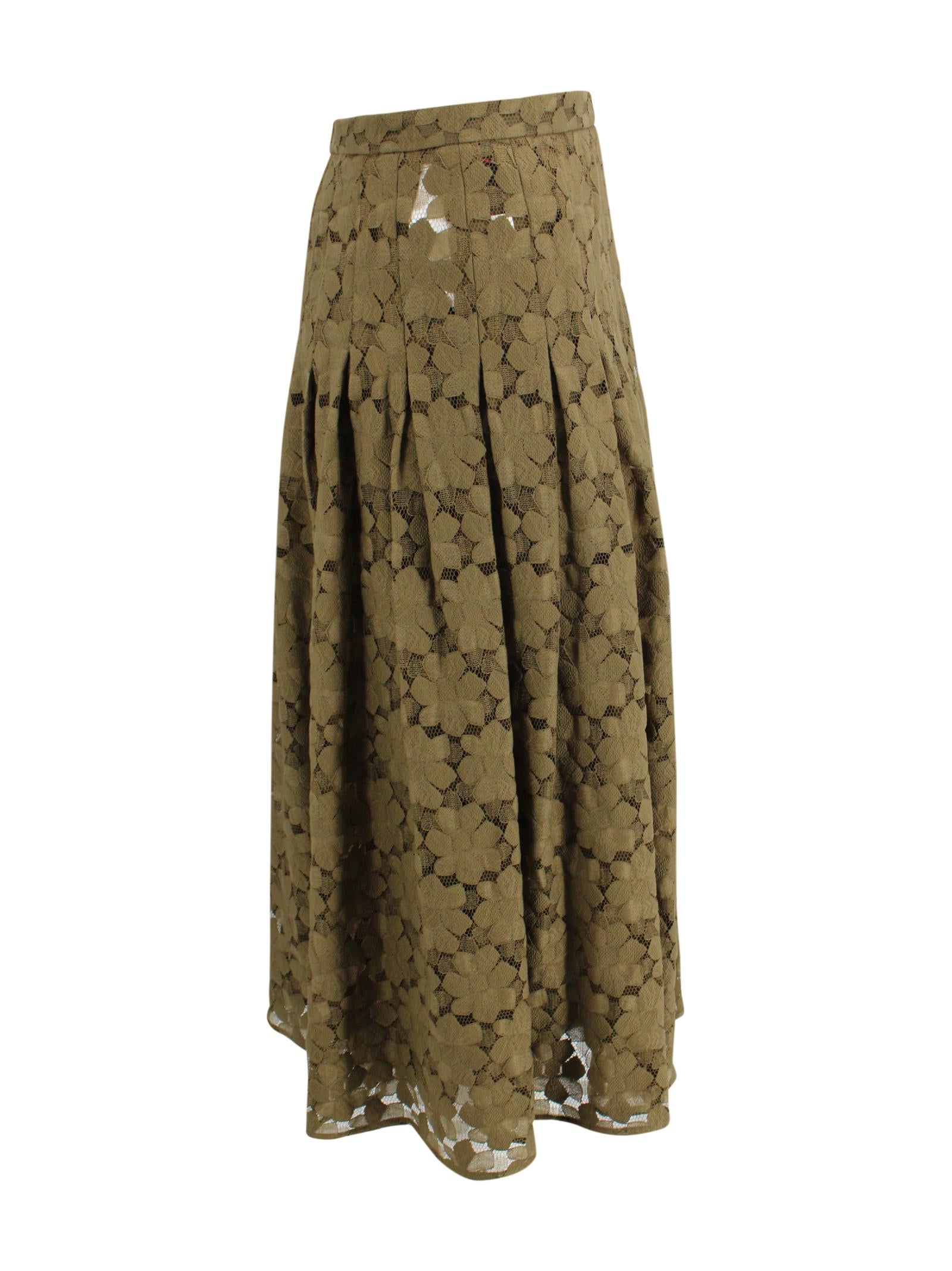 Gonna a vita alta in pizzo Max Mara Studio 2616771011600 001 