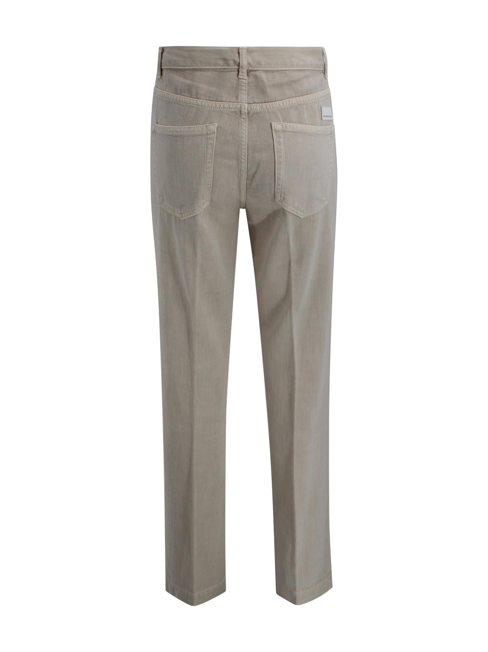 Jeans a vita alta con design cinque tasche Nine in the morning DP68  