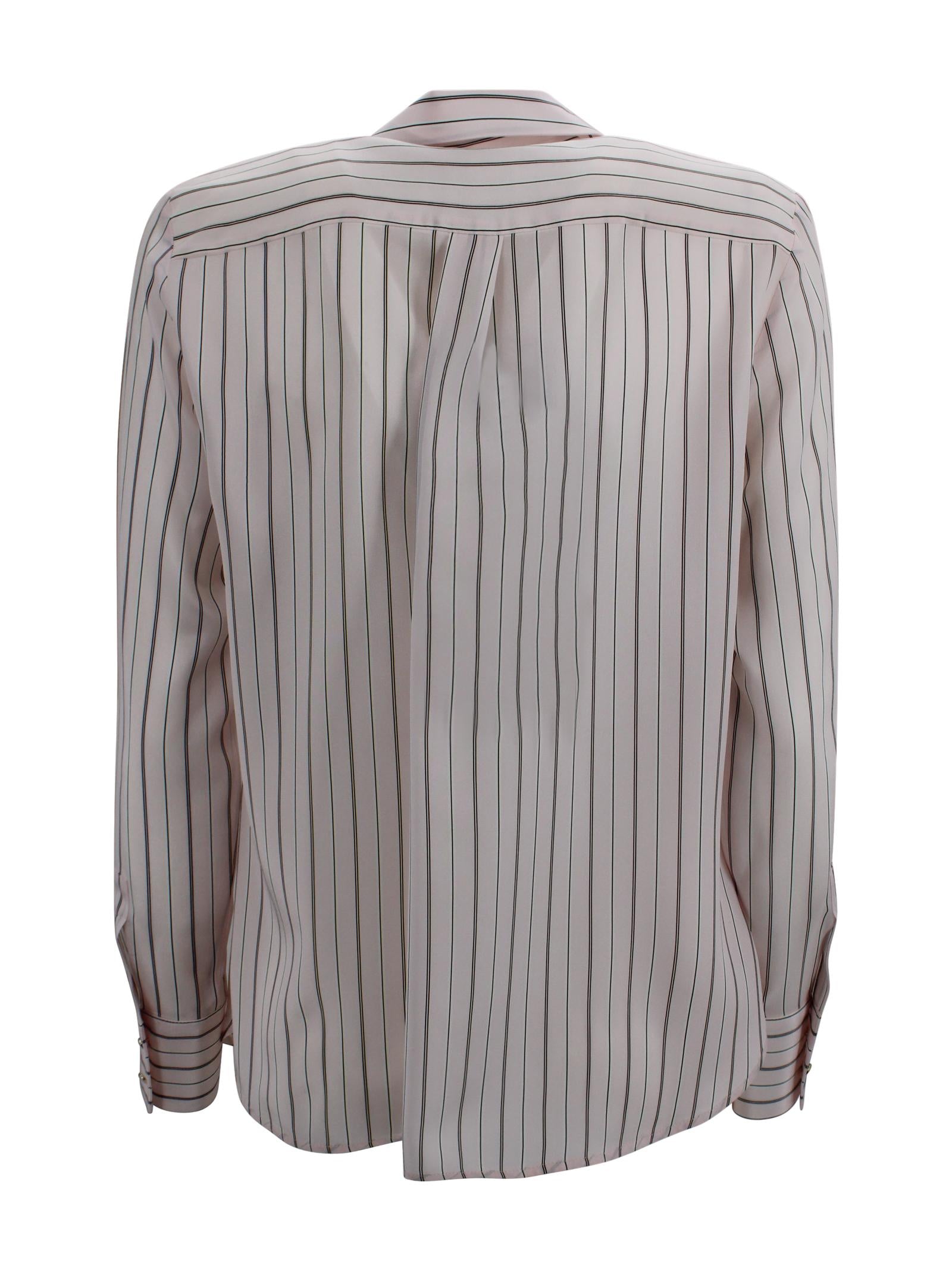 Camicia in pura seta con motivo stampato all over Max Mara Studio 2616111011600 001 