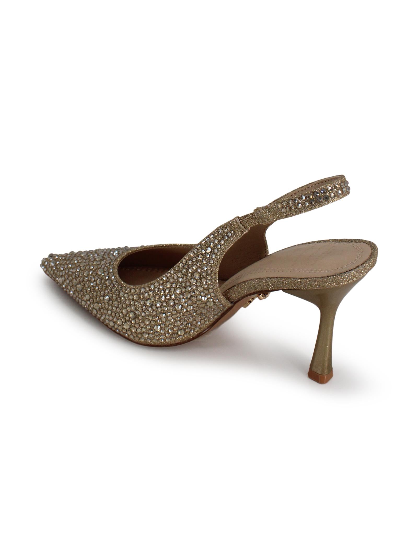Sandali con cinturino e decorazione Twenty four haitch SH376ORO62P  