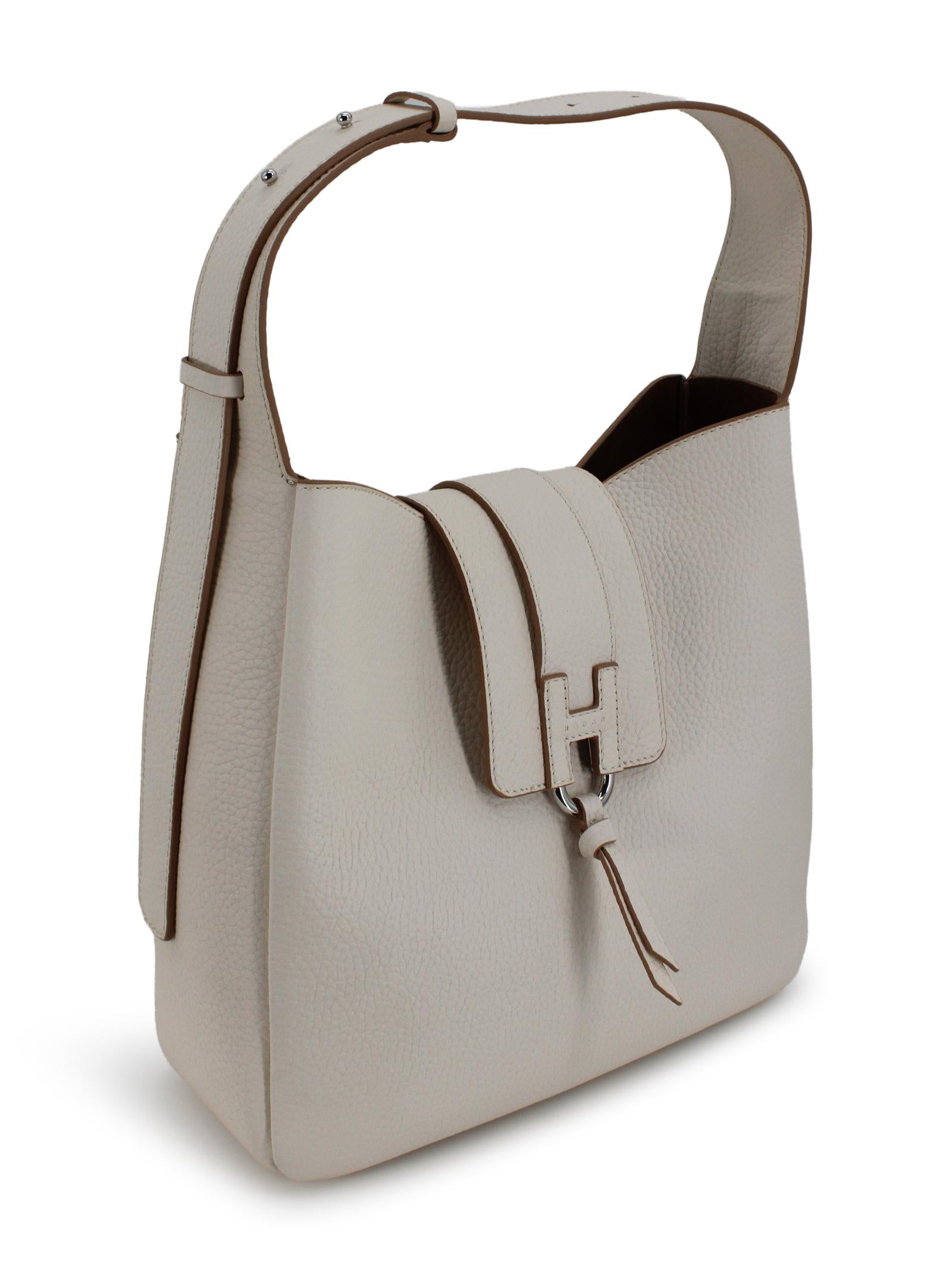 Borsa a spalla con fibbia logata HOGAN KBW01XS0200TH1B013  