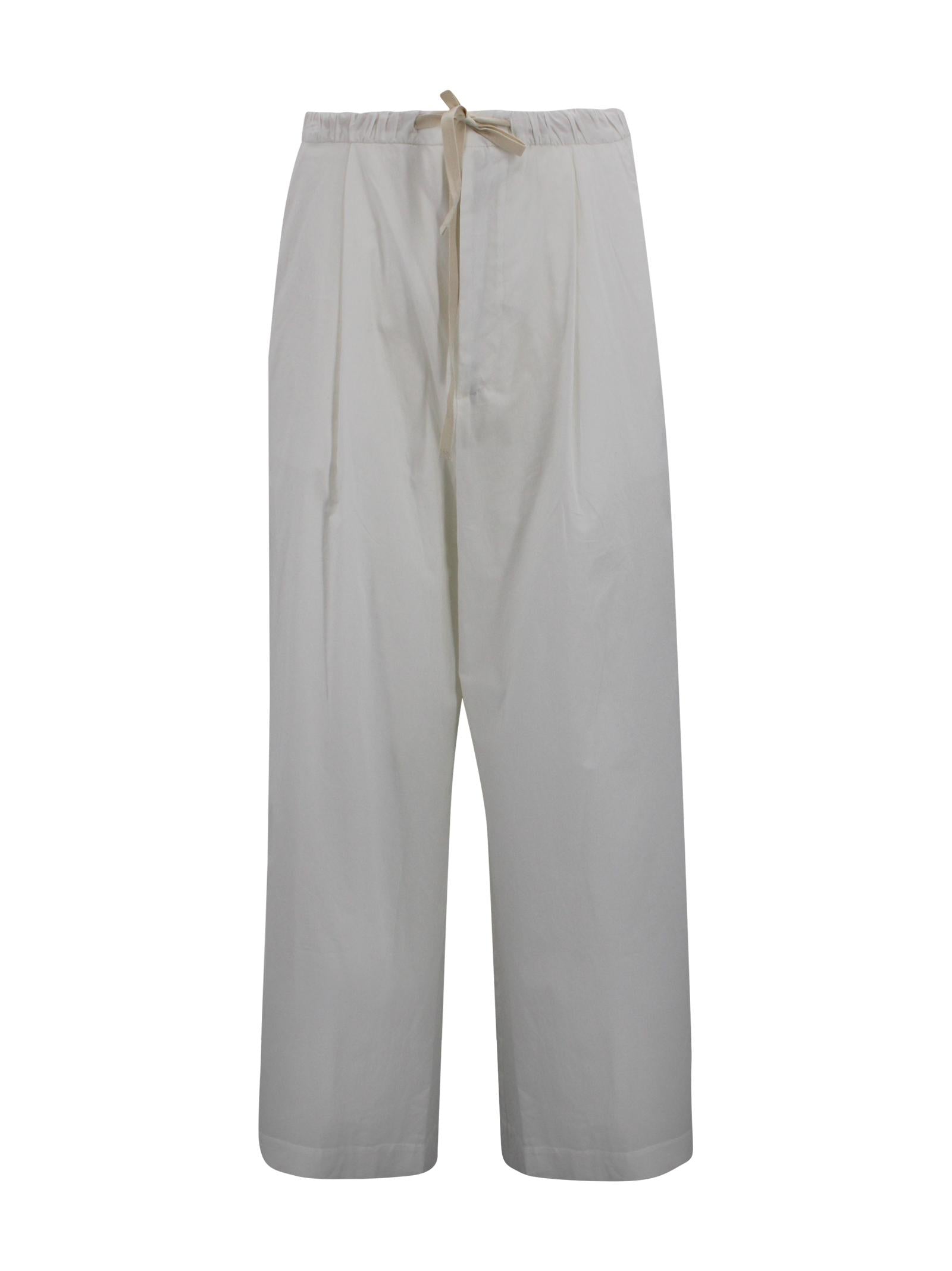 Pantaloni Hugues con coulisse e gamba ampia SOEUR PAN1032HUGUES BLA1226S 