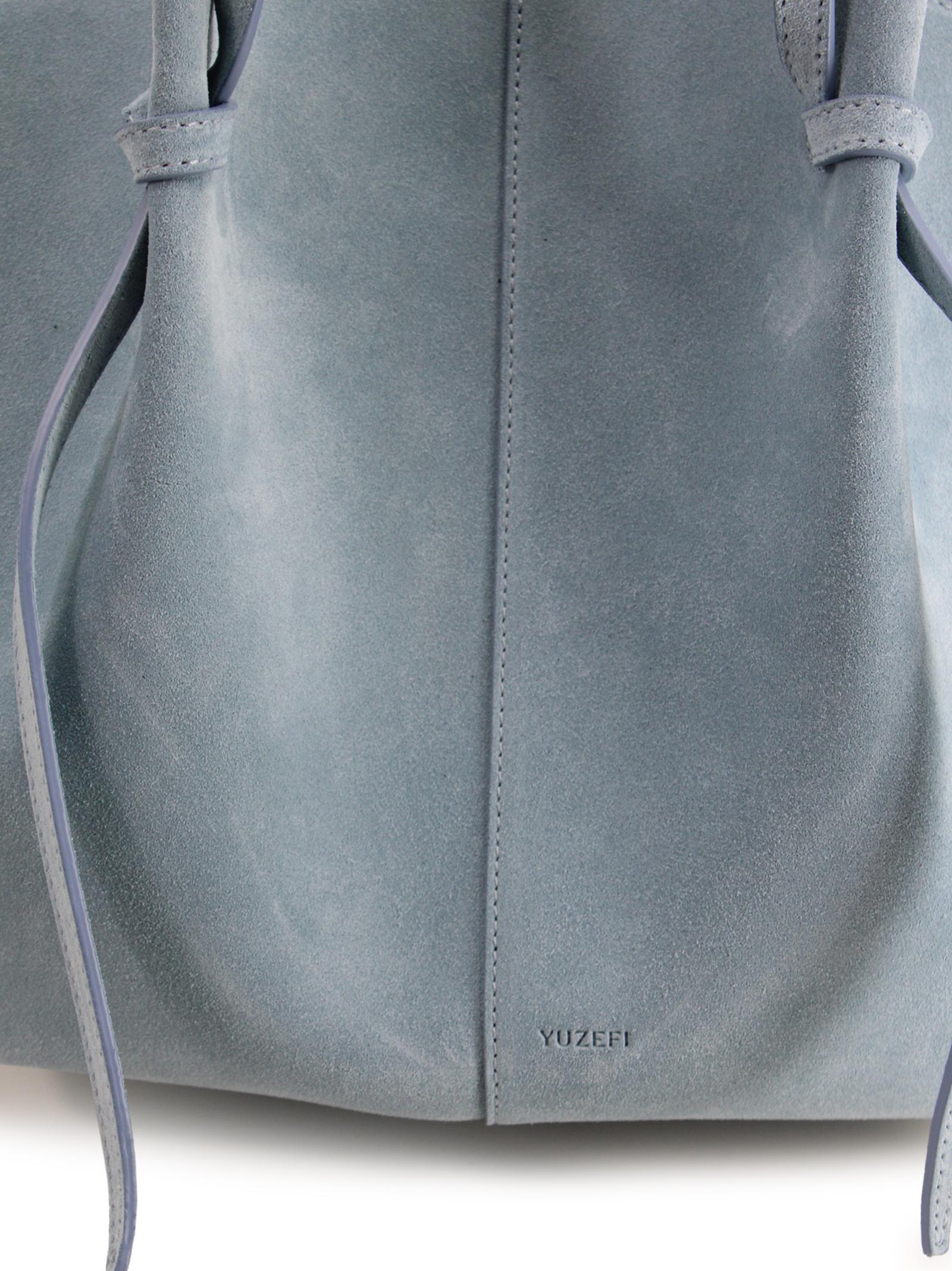 Borsa a Spalla "Mochi" in Pelle Scamosciata - Large Yuzefi LARGE MOCHI 05 