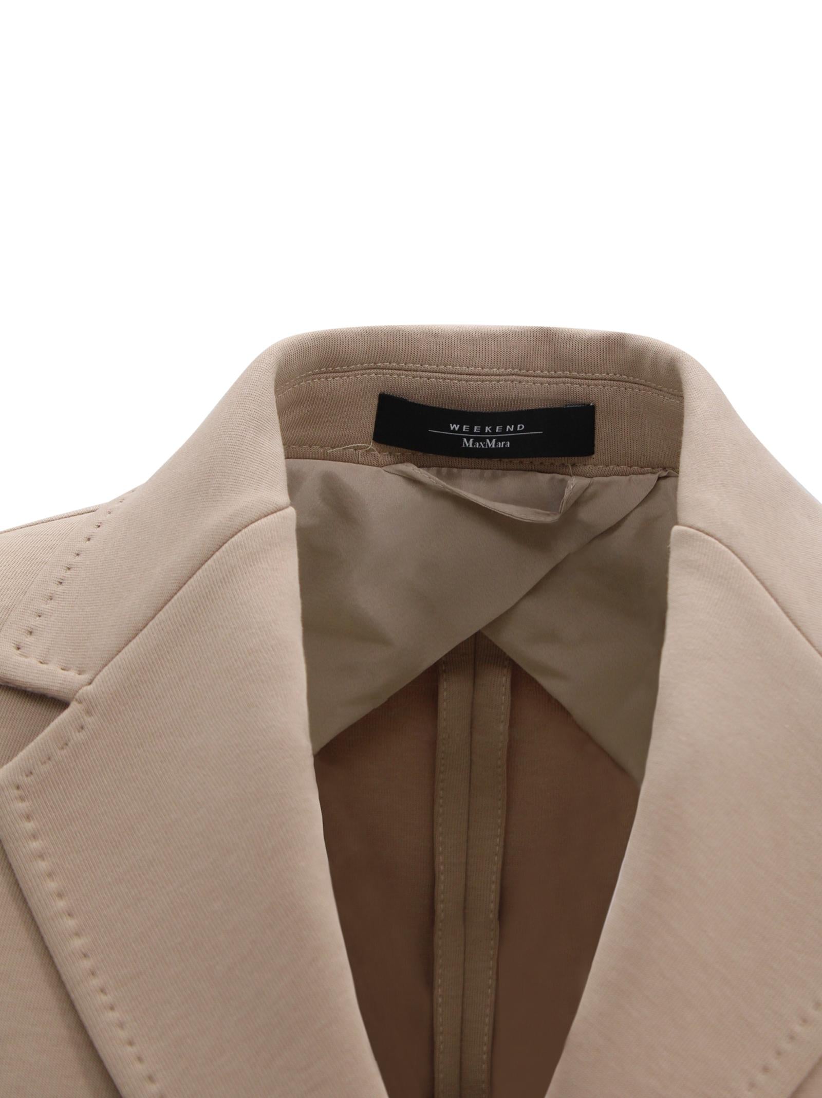 Blazer Ginnasta in jersey di cotone Max Mara Weekend 2615911011600 003 