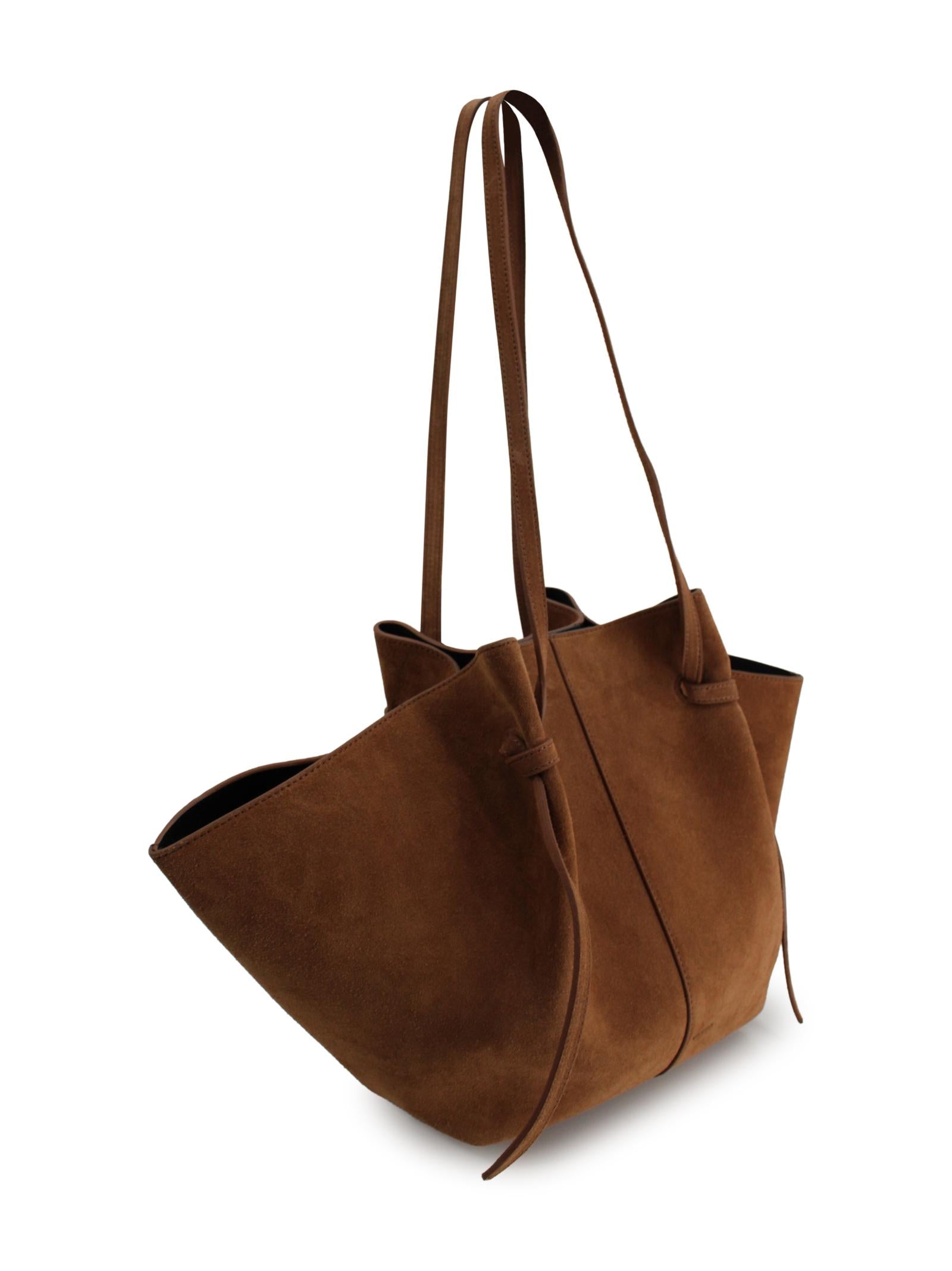 Borsa a Spalla "Mochi" in Pelle Scamosciata - Large<BR/><BR/> Yuzefi LARGE MOCHI 03 