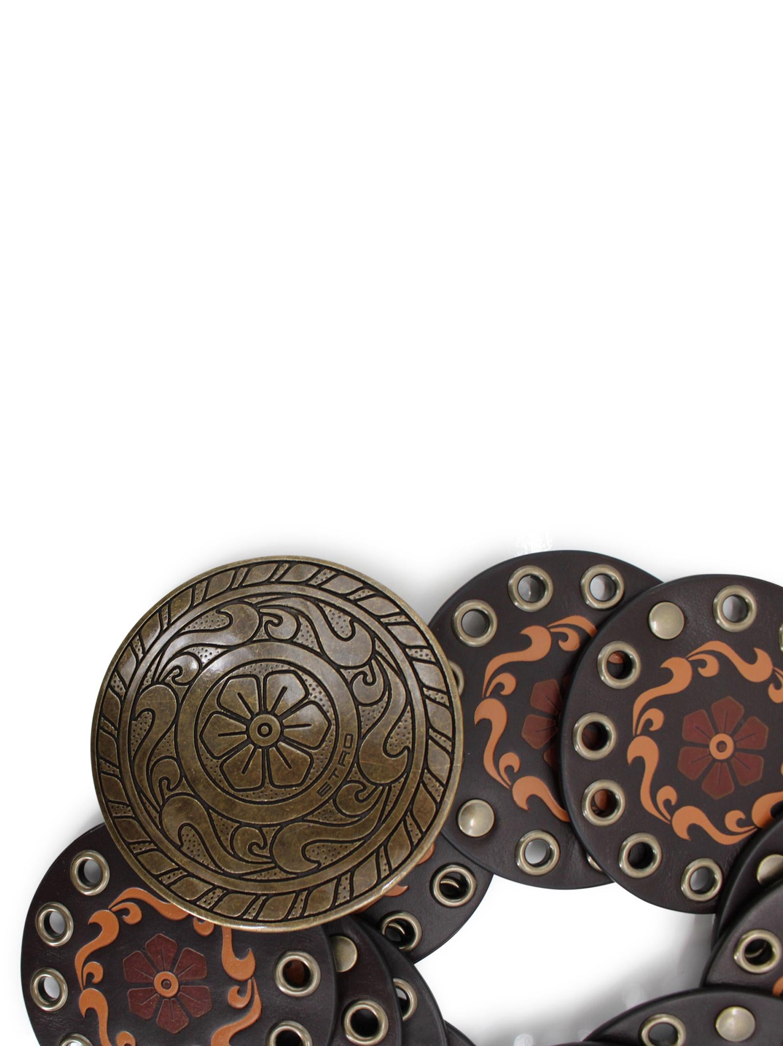 Cintura Paisley Borchiata Etro Milano WP3A0017 AKH39M0696 