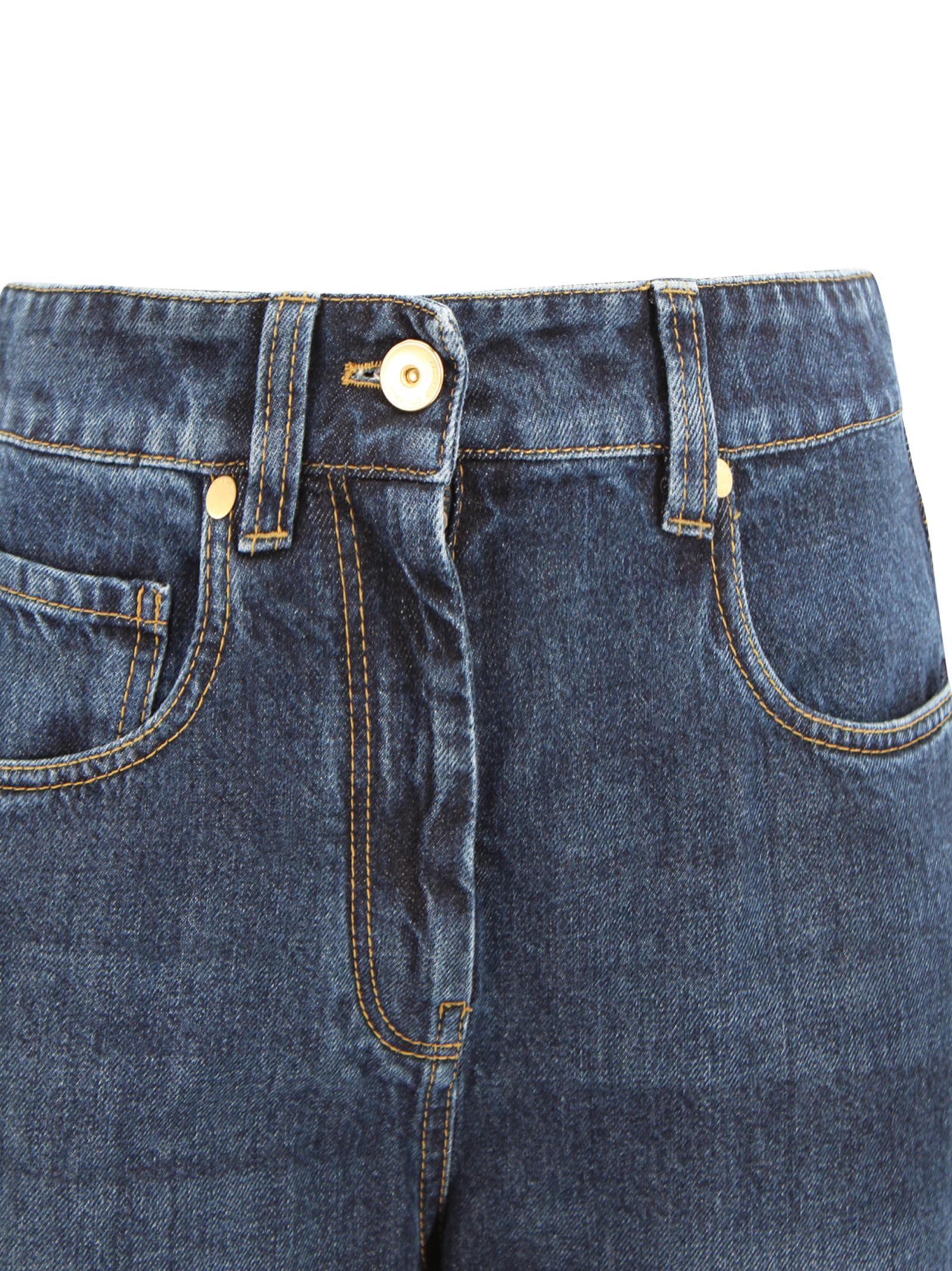 Jeans con bottoni Brunello Cucinelli MA095P4059 C9370 
