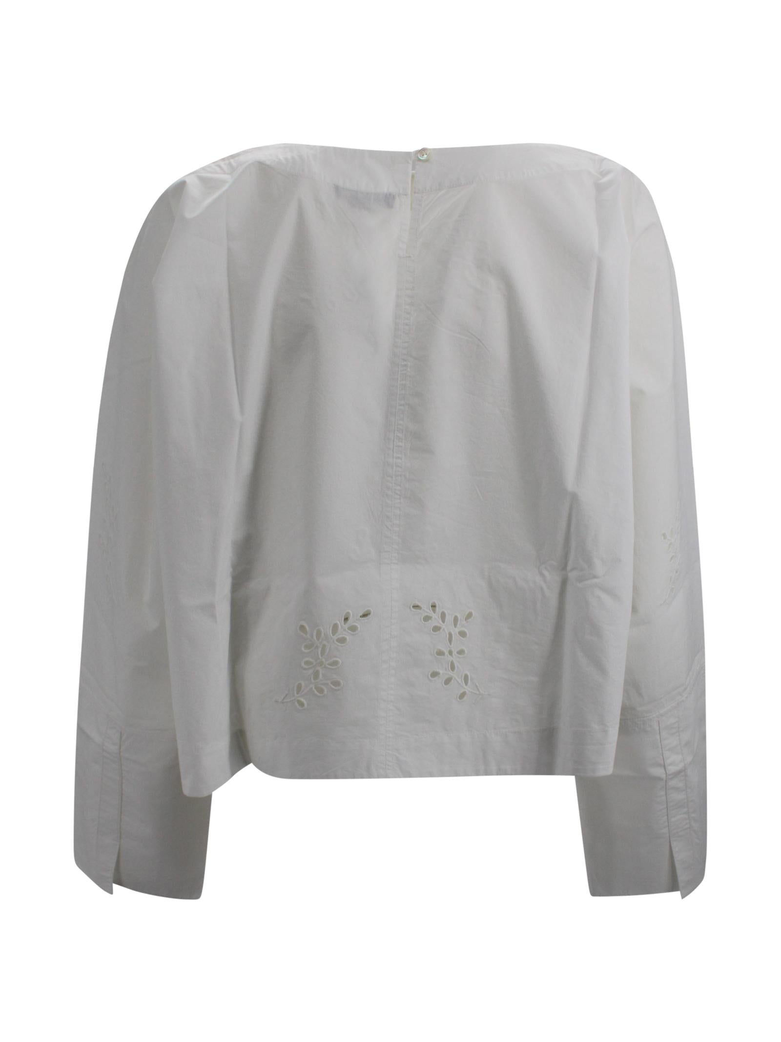 Blusa Hansel in broderie anglaise SOEUR CHE0948HANSEL BLA0126S 