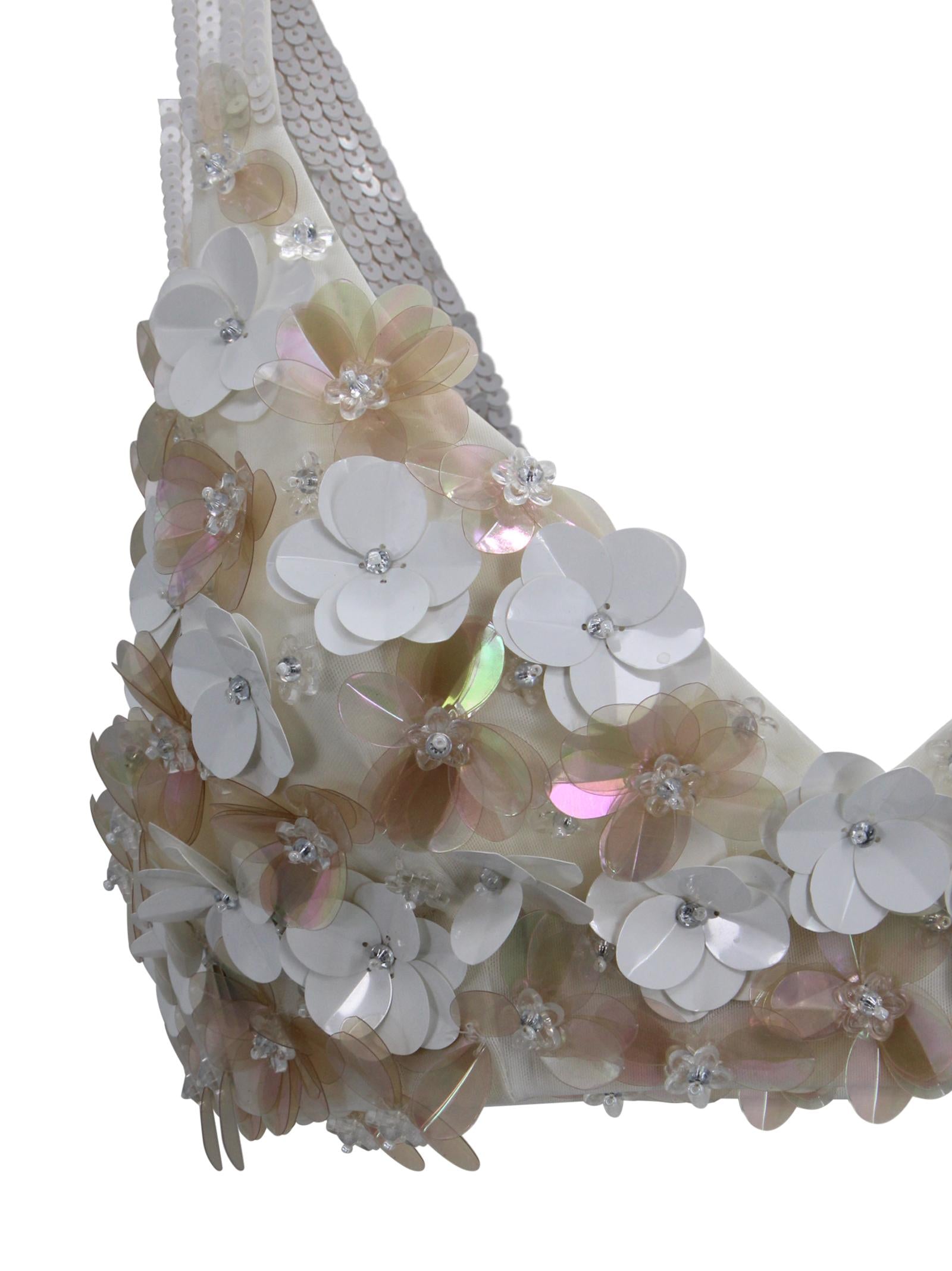 Top corto con paillettes P.A.R.O.S.H. D311708 802 