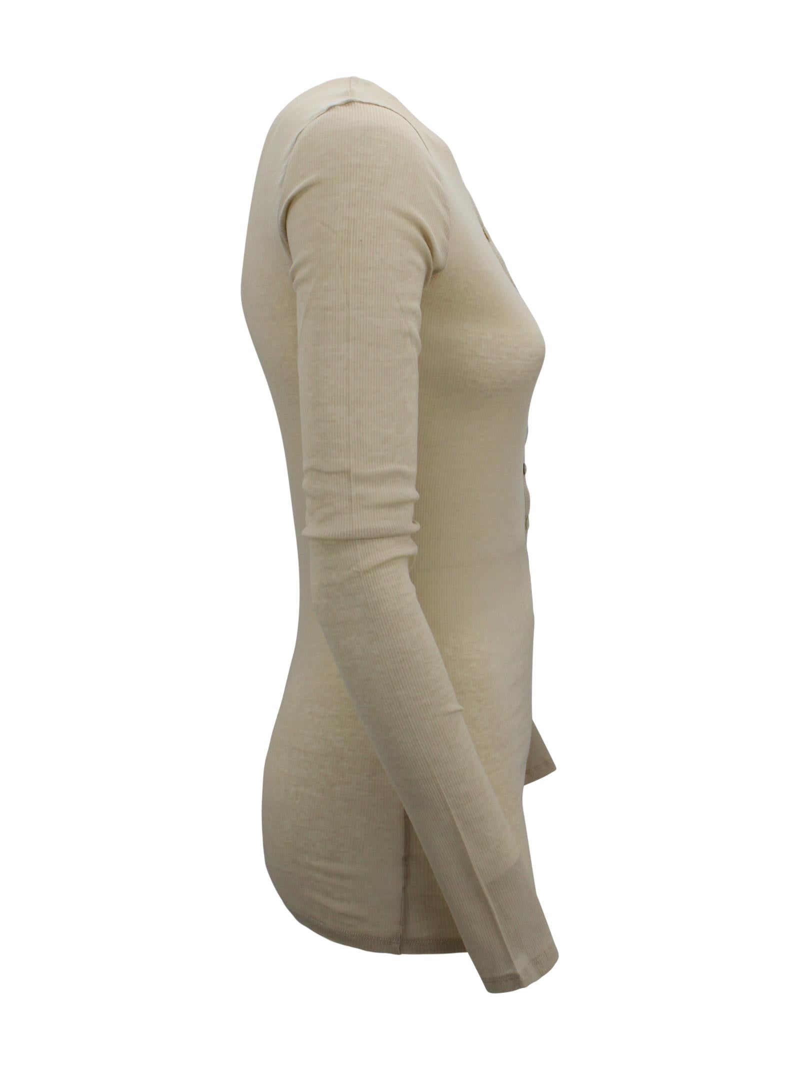 T-shirt a maniche lunghe Isabella di Soeur SOEUR TSH0609ISABELLA ECR0126S 