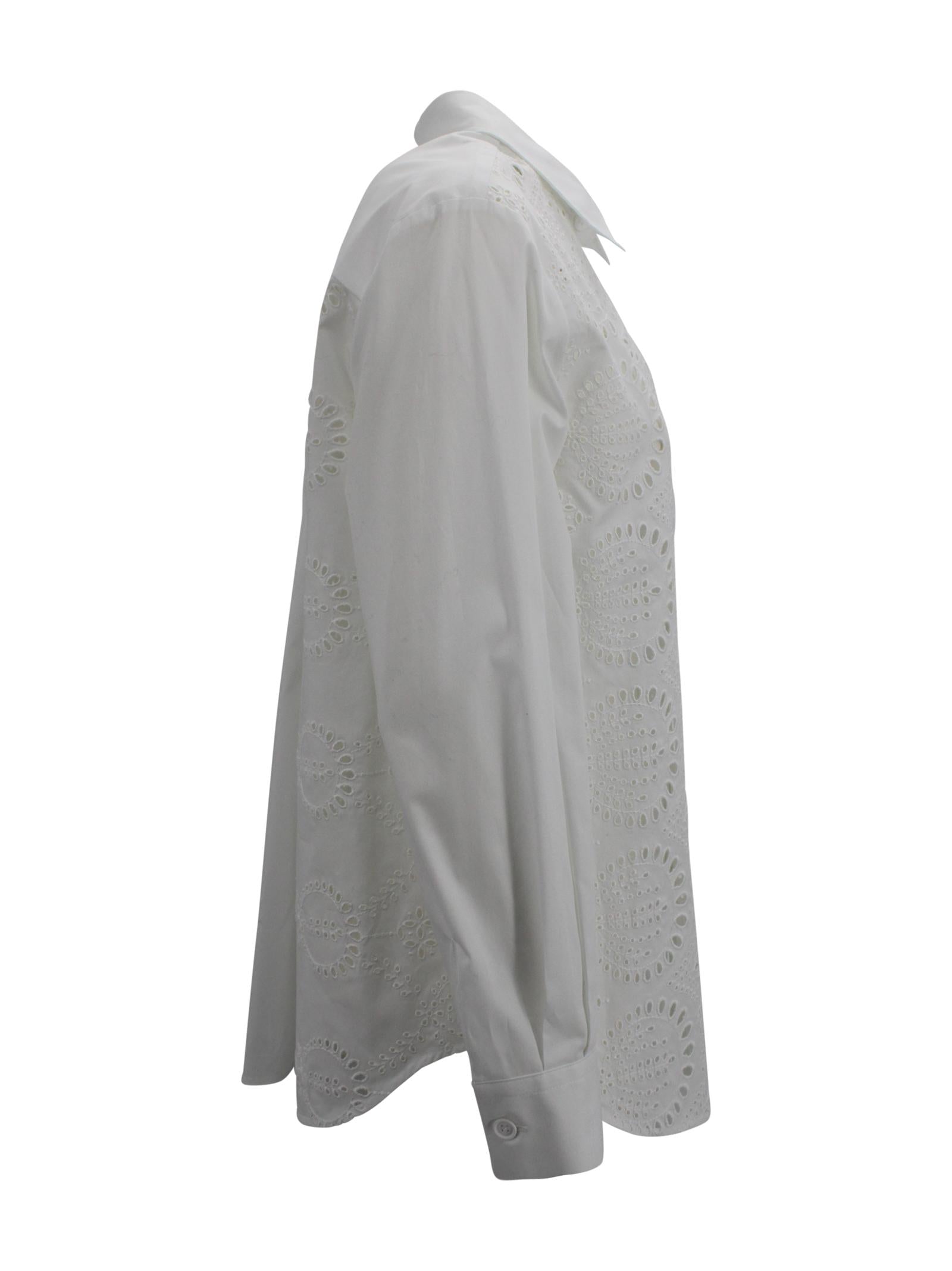 Camicia con ricamo P.A.R.O.S.H. D381301 001 