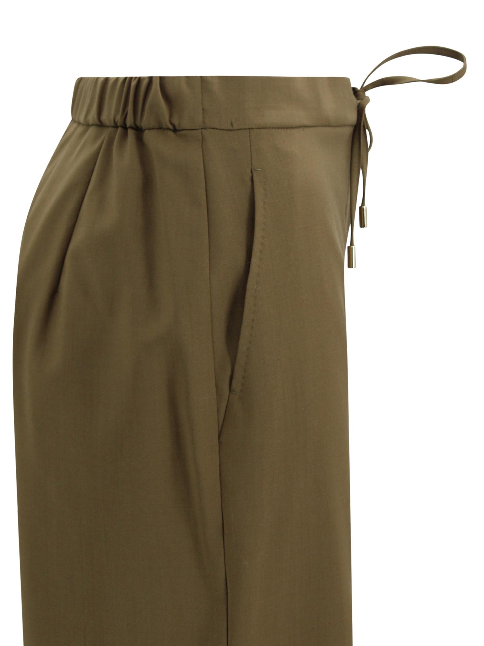 Pantalone fluido modello jogging Max Mara Studio 2616131091600 004 