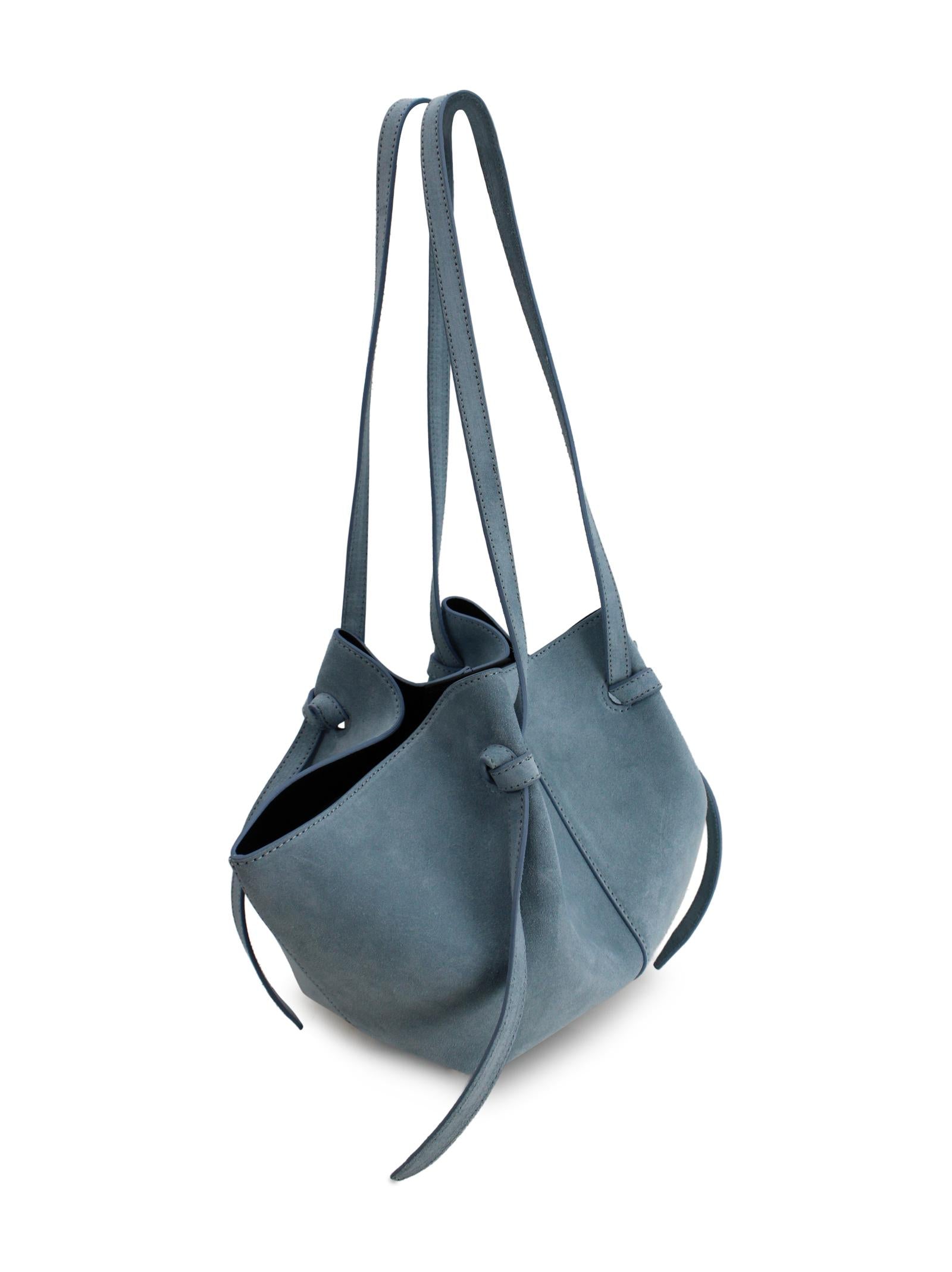 Borsa Tote "Mochi" in Suede con Nodo Yuzefi MOCHI 05 