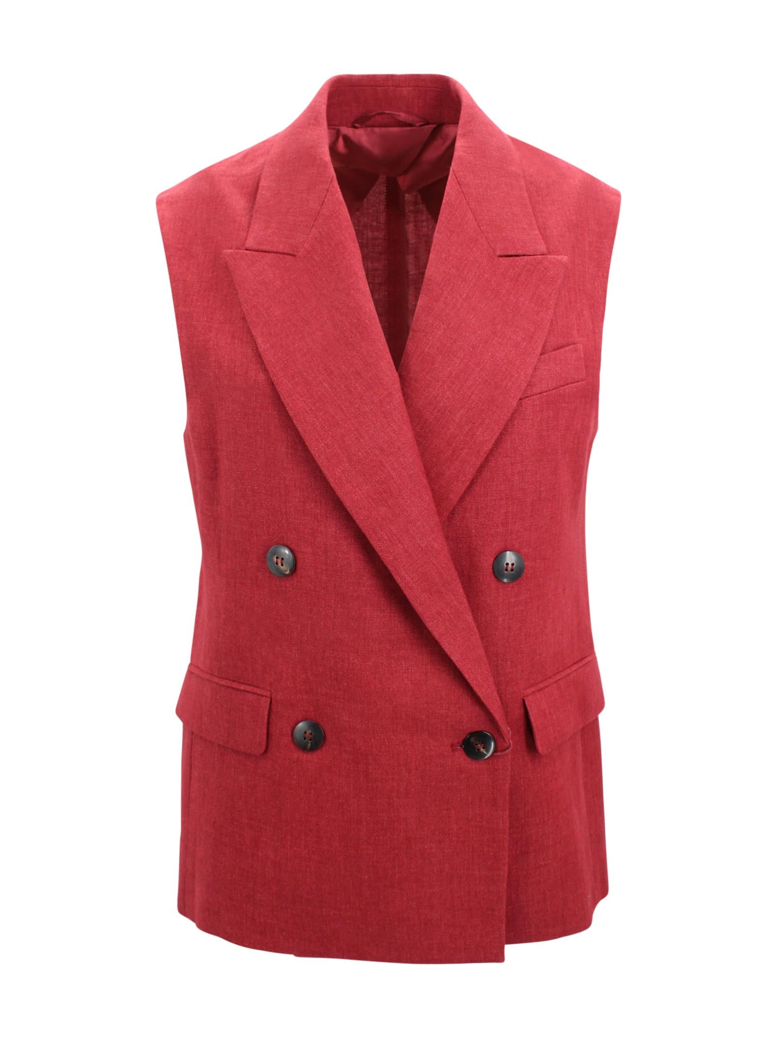 Gilet sartoriale doppiopetto Max Mara Studio 2616281012600 035 