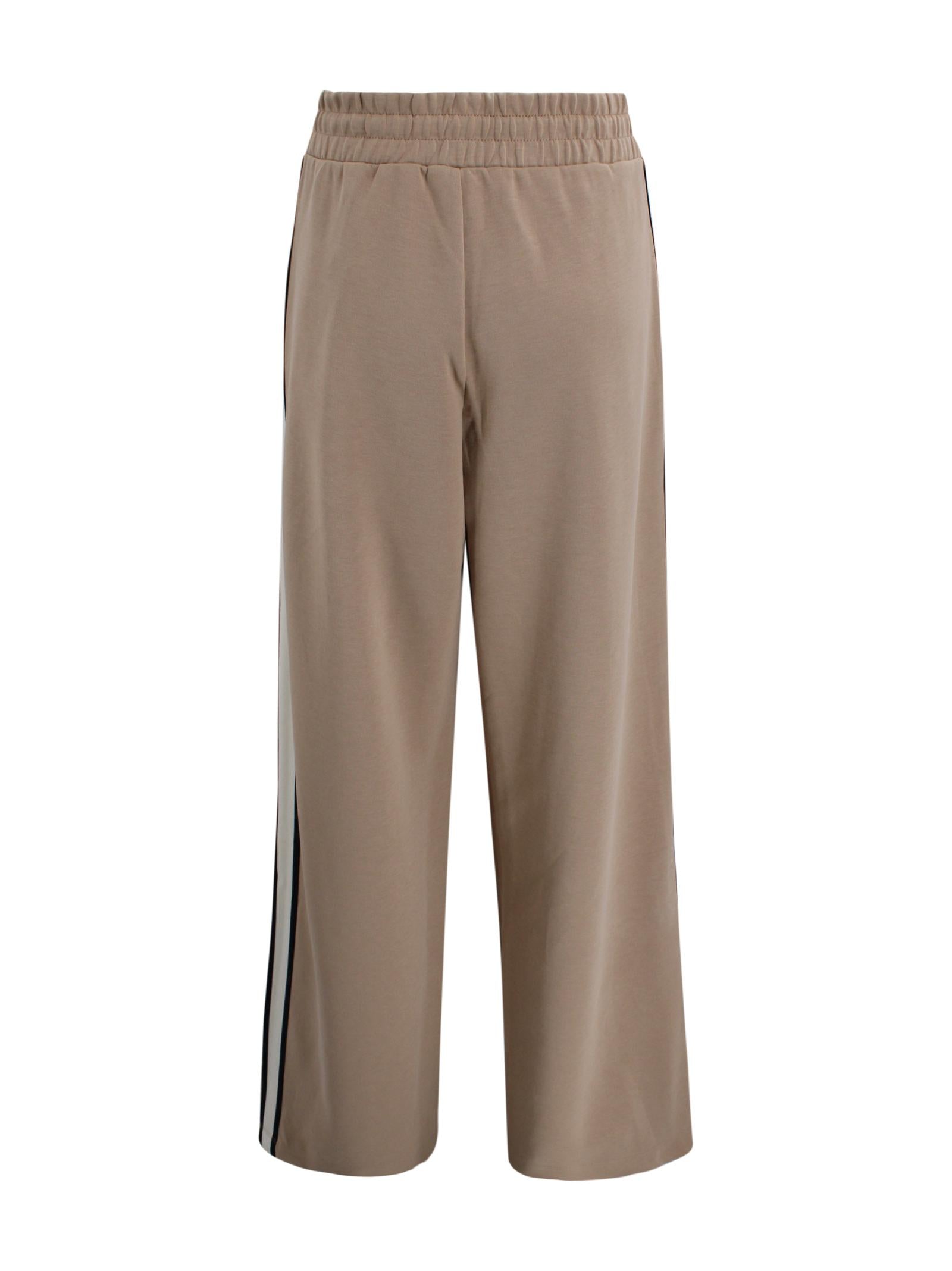 Pantalone ampio con banda laterale a contrasto Max Mara Weekend 2615781051600 003 