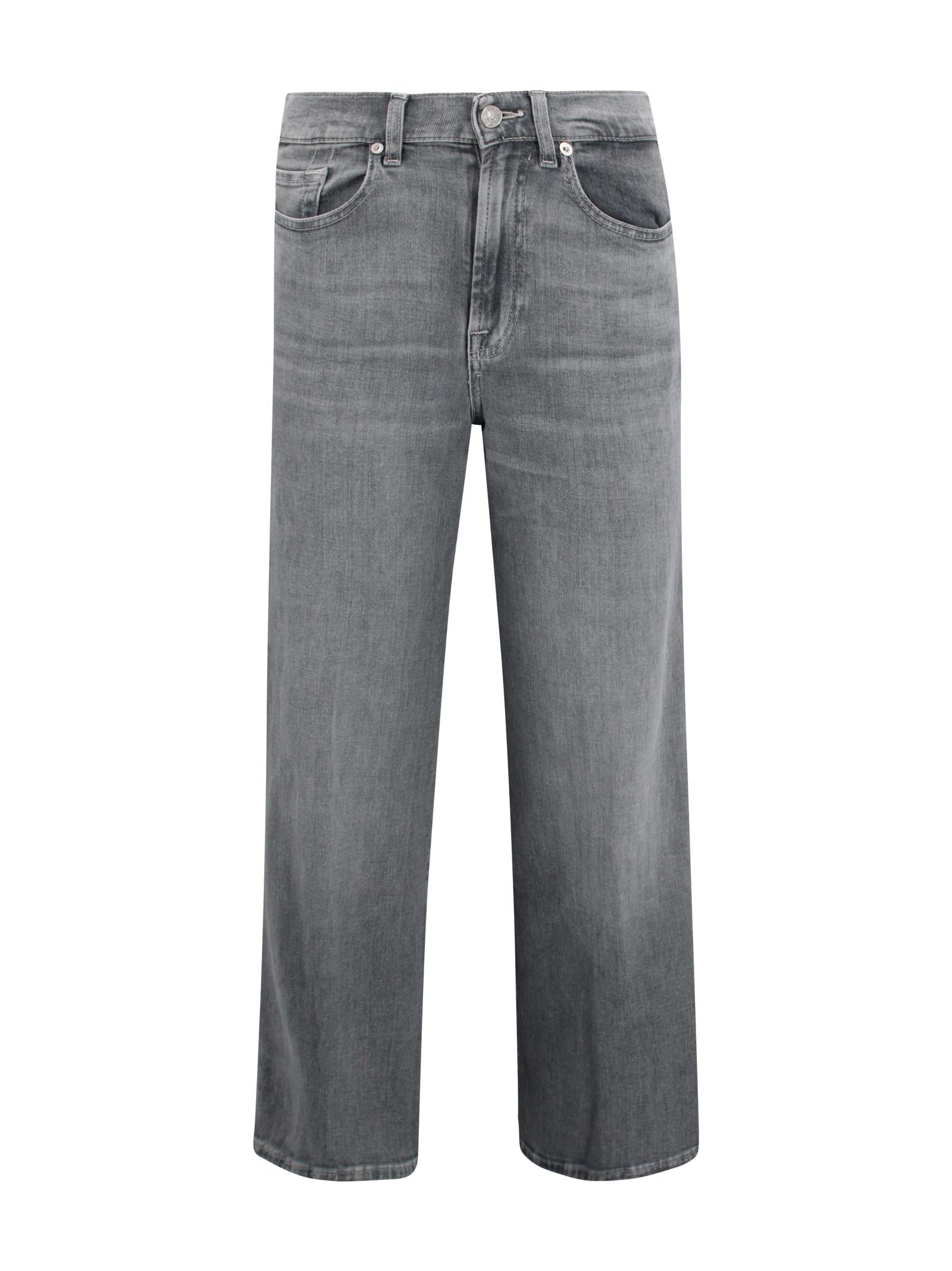 Pantaloni a vita media con lunghezza alla caviglia 7 FOR ALL MANKIND 7U6P0R88 3BV 