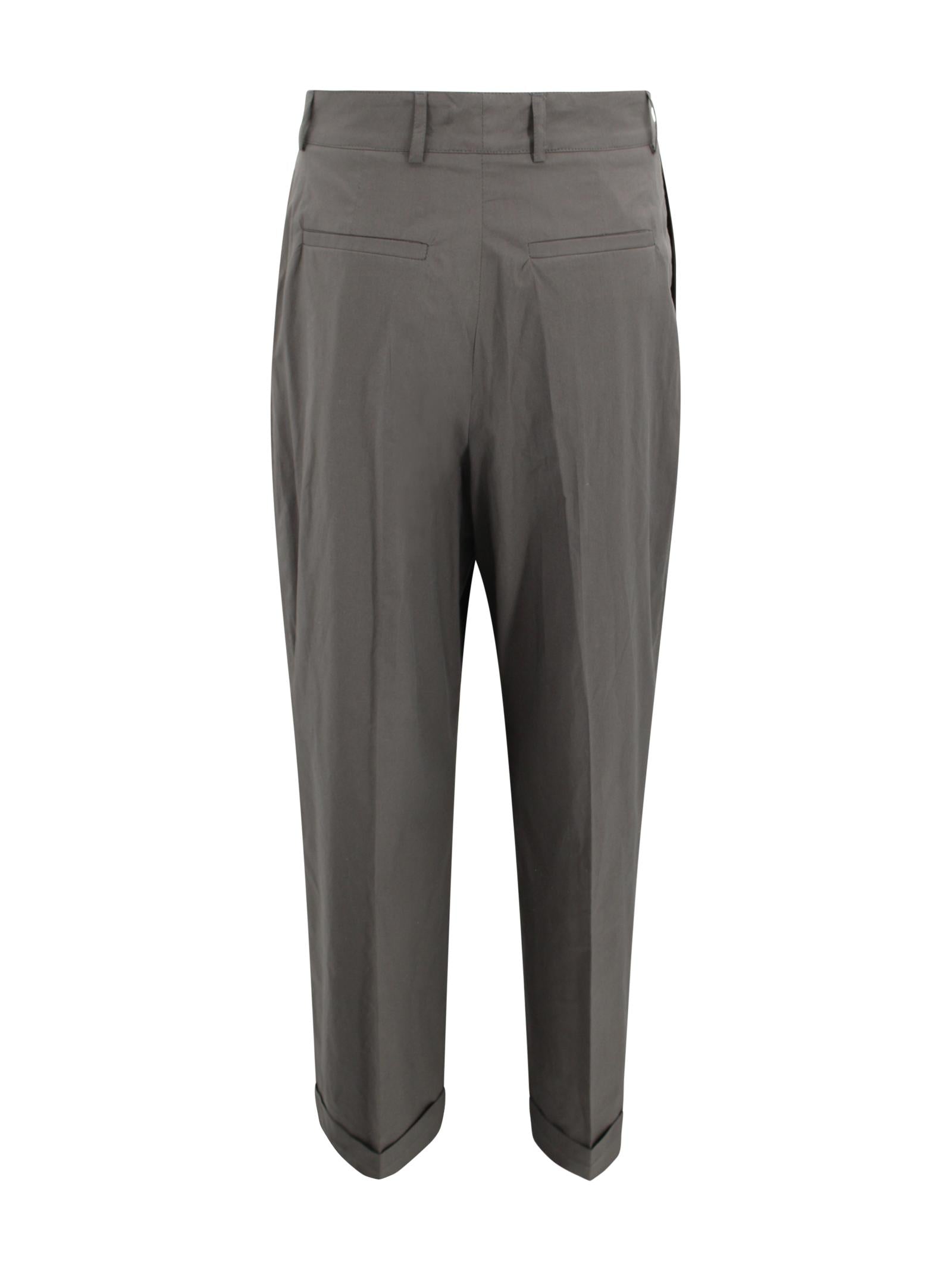 Pantaloni Watson plissettati grigi SOEUR PAN1319WATSON GRI0326S 