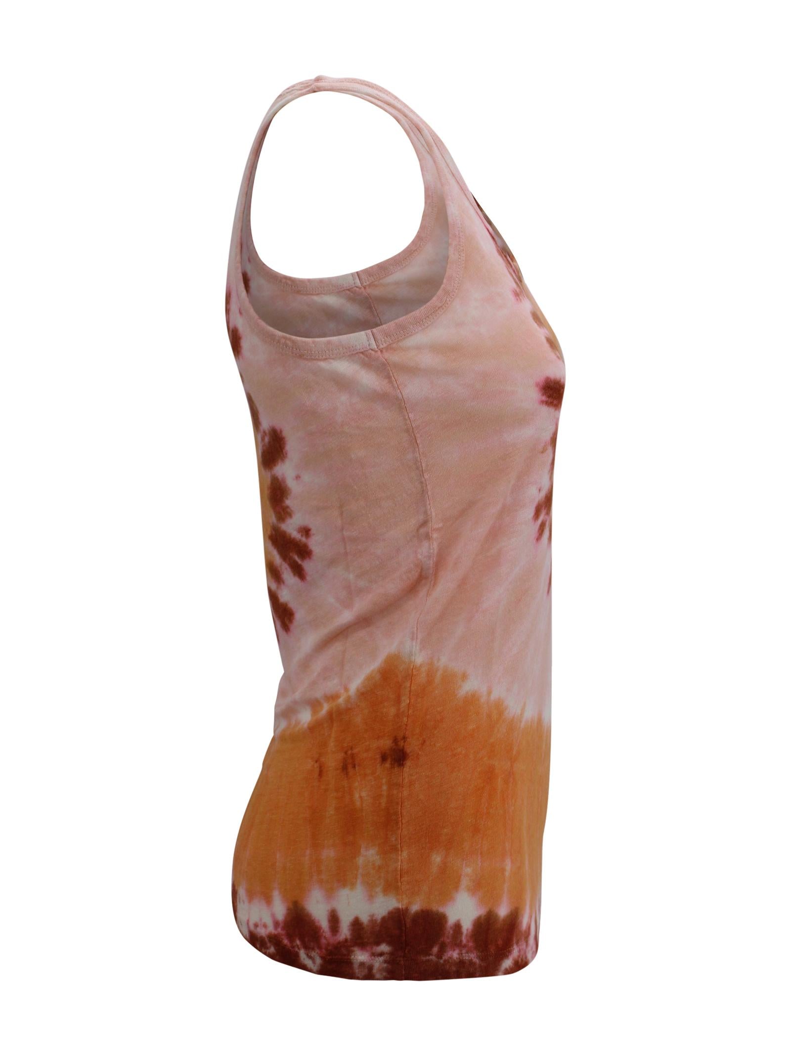 Top "Soft Sunny" in Lino Tie & Dye Kujten F2371 2523 
