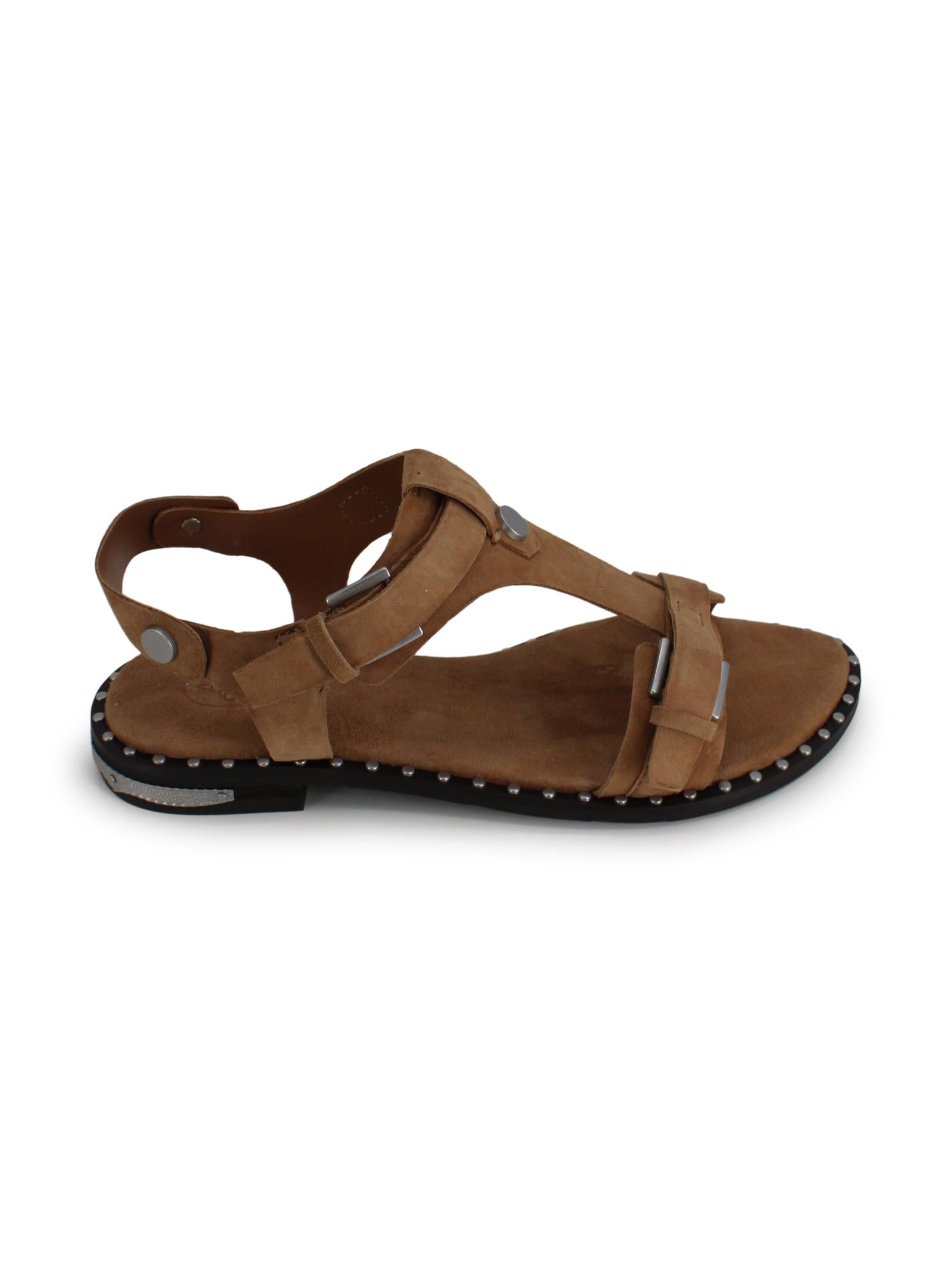 Sandali "Piper" in suede Ash S26-PIPER03  