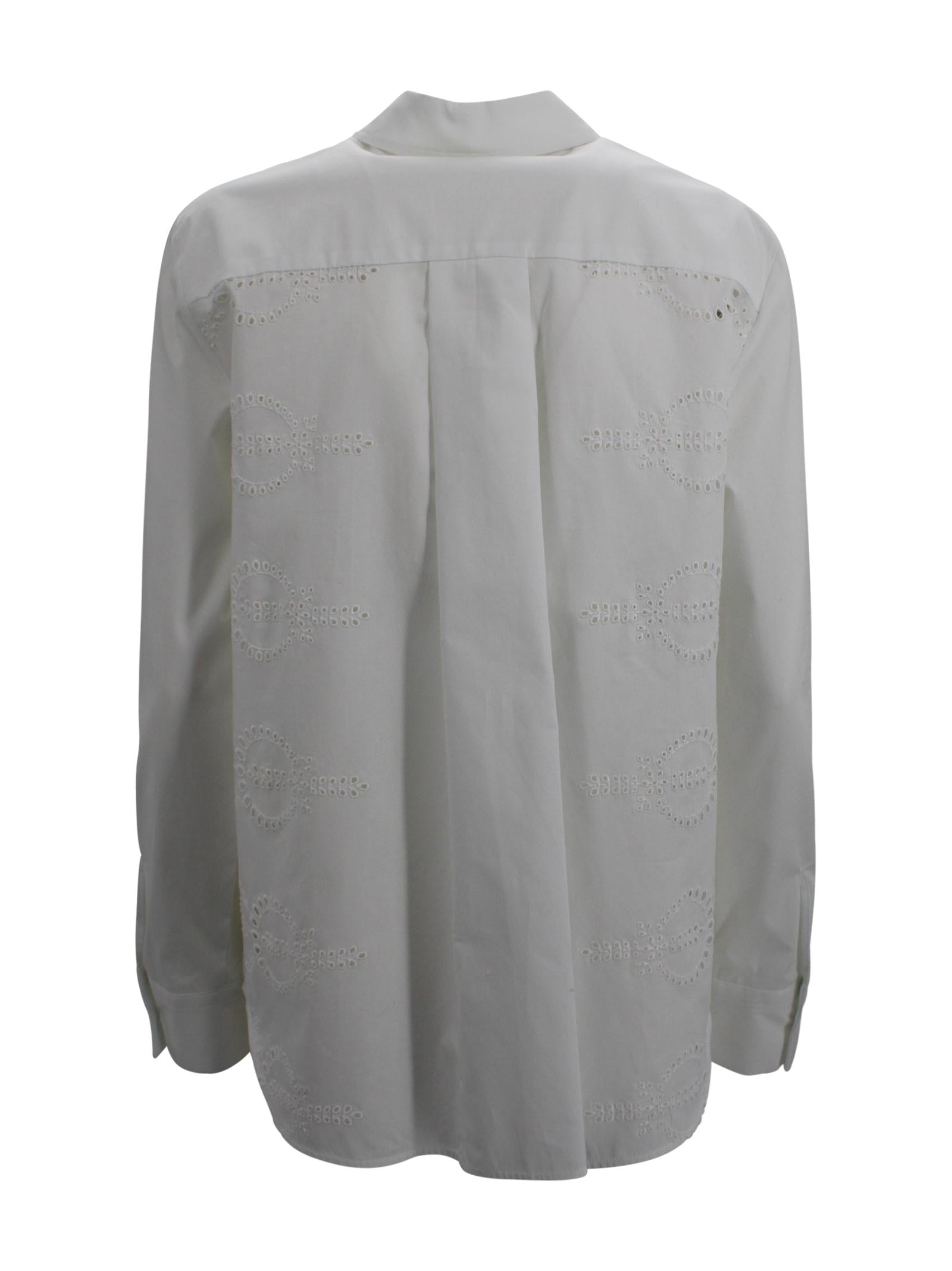 Camicia con ricamo P.A.R.O.S.H. D381301 001 