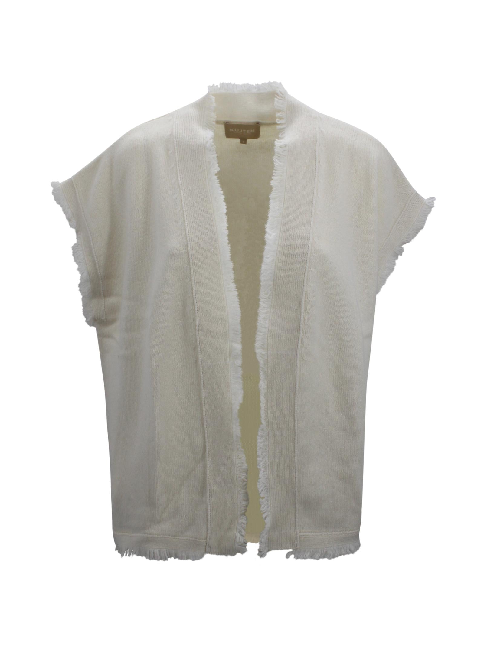Gilet Nessa  in cashmere Kujten F4017 755 