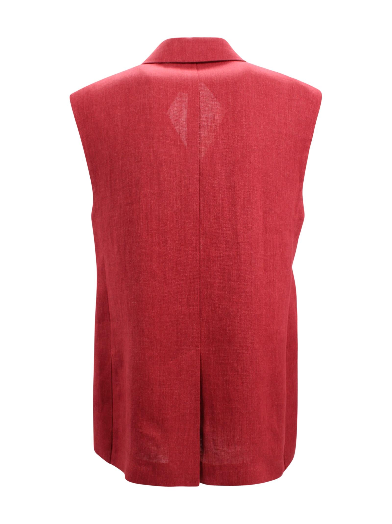 Gilet sartoriale doppiopetto Max Mara Studio 2616281012600 035 