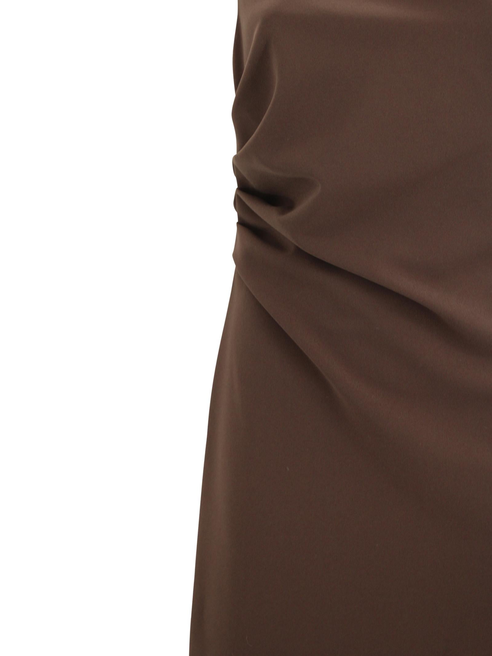 Abito monospalla con drappeggio P.A.R.O.S.H. D726149 008 