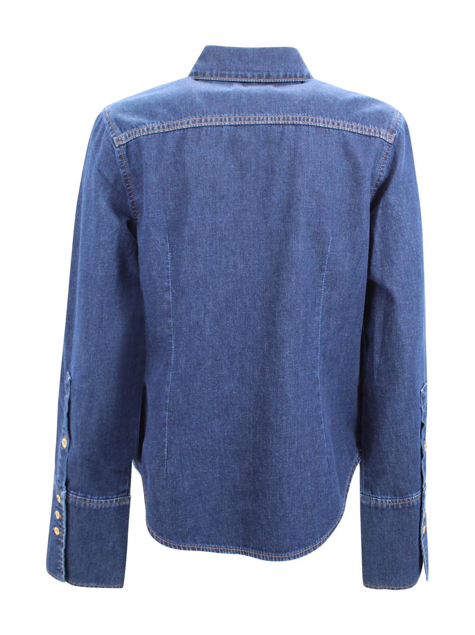 Camicia Shiry Indigo Soul in denim 7 FOR ALL MANKIND 7U5D0D16 U71ZB 