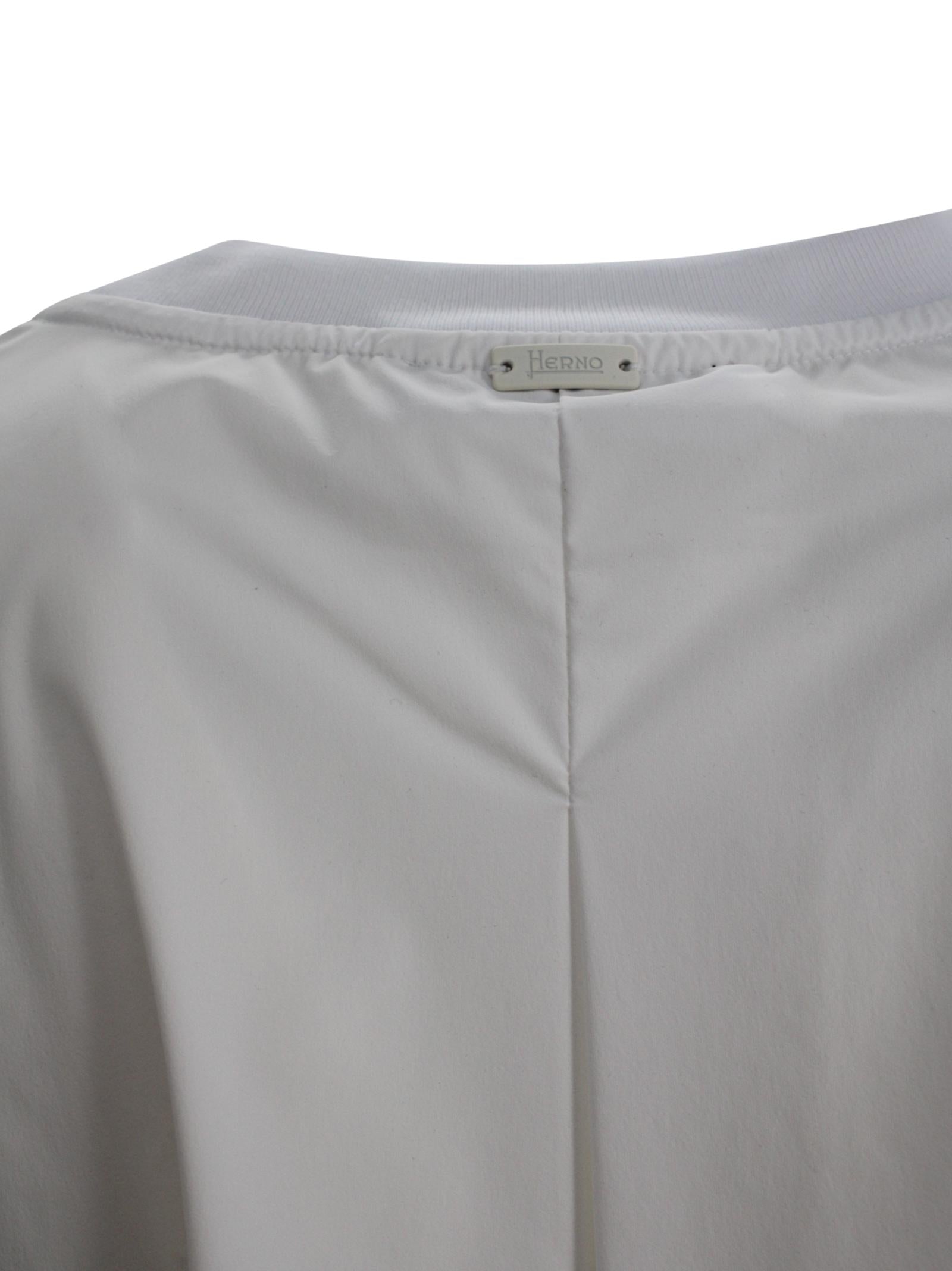 T-shirt in Compact Jersey e Nylon Maestro Herno JG000320D 520001000 