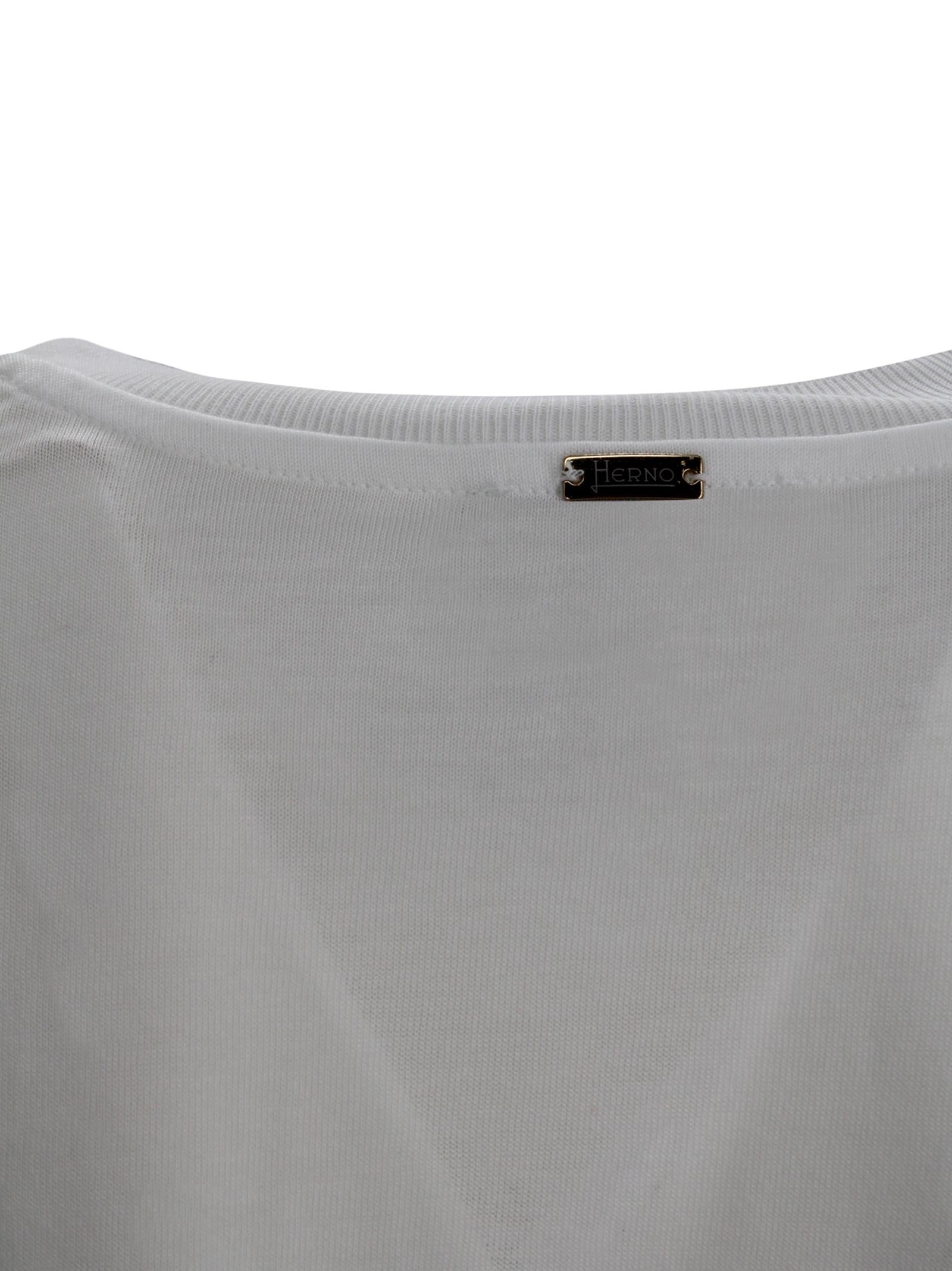 Top Scollo a V Bianco Herno JV000015D 520561000 