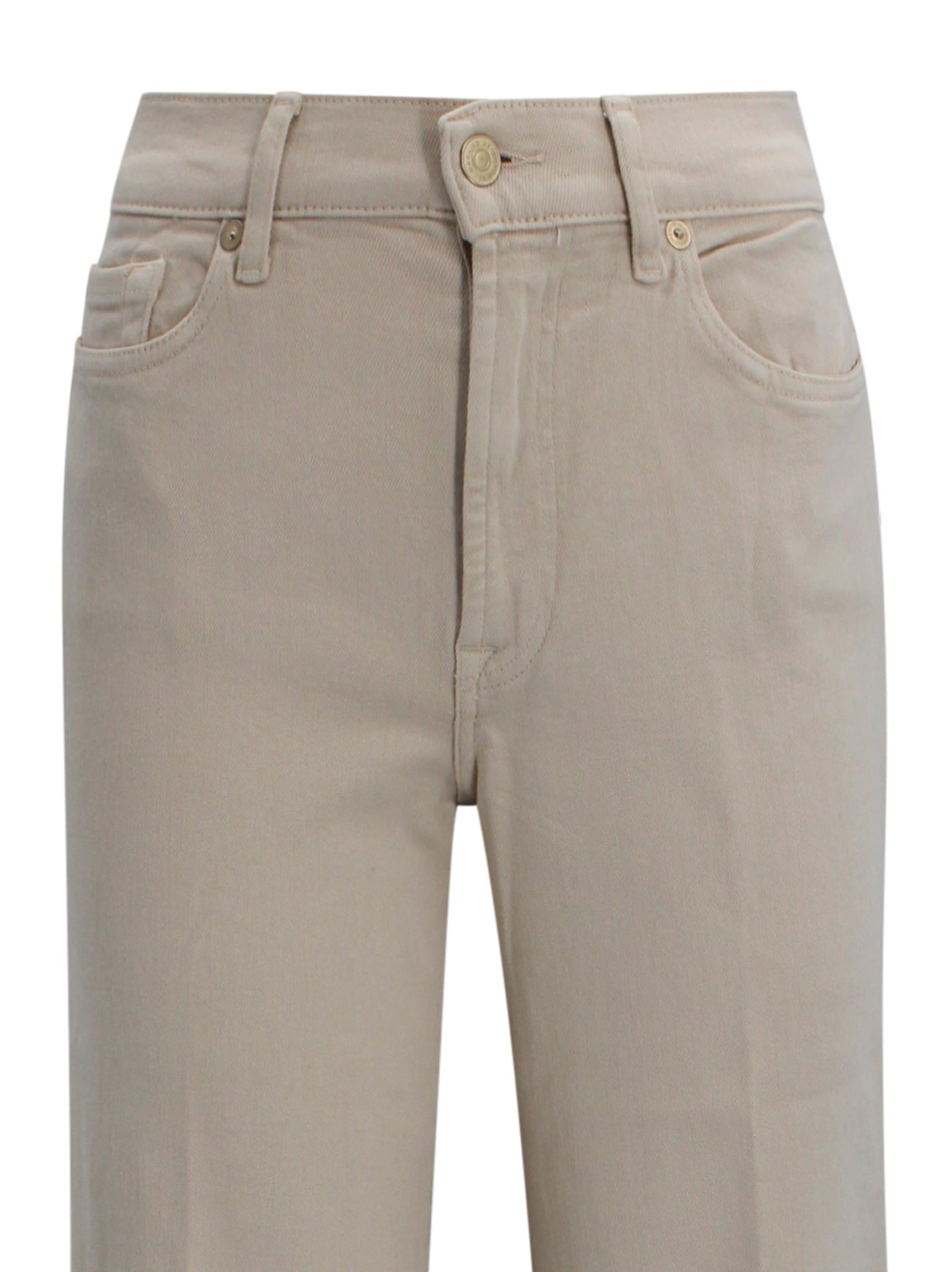Jeans in cotone a gamba ampia e vita alta 7 FOR ALL MANKIND 7UG20C14 U71ZA 
