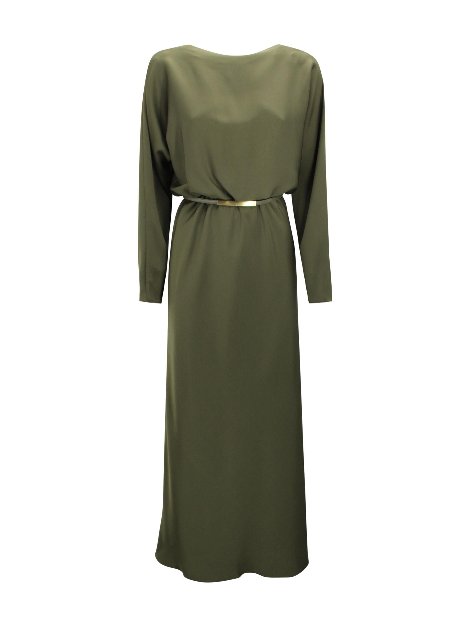 Abito lungo dalla silhouette fluida e femminile Max Mara Studio 2616221043600 003 