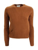 Maglia in cashmere girocollo