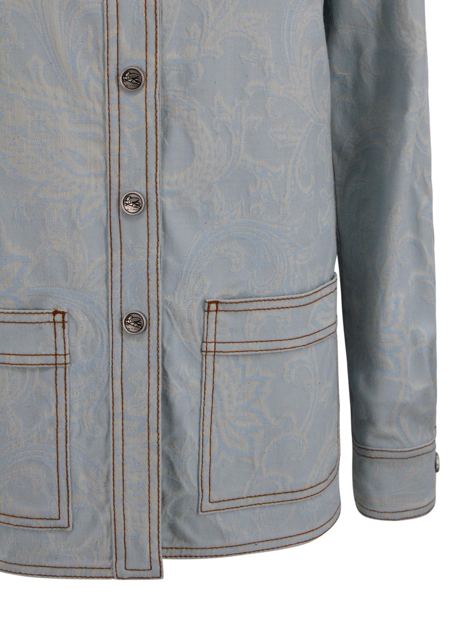 Camicia con Stampa Paisley Etro Milano WRNE0009 99TJEI5S9880 