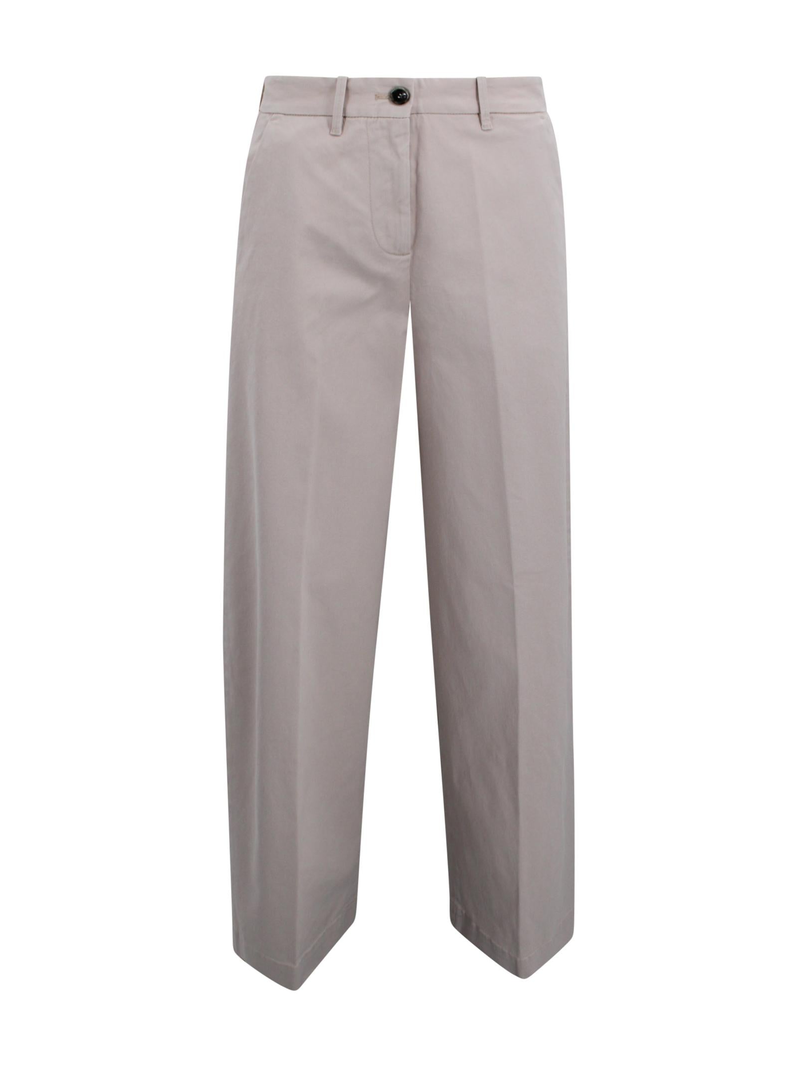 Pantaloni con pieghe frontali Nine in the morning NAN24  