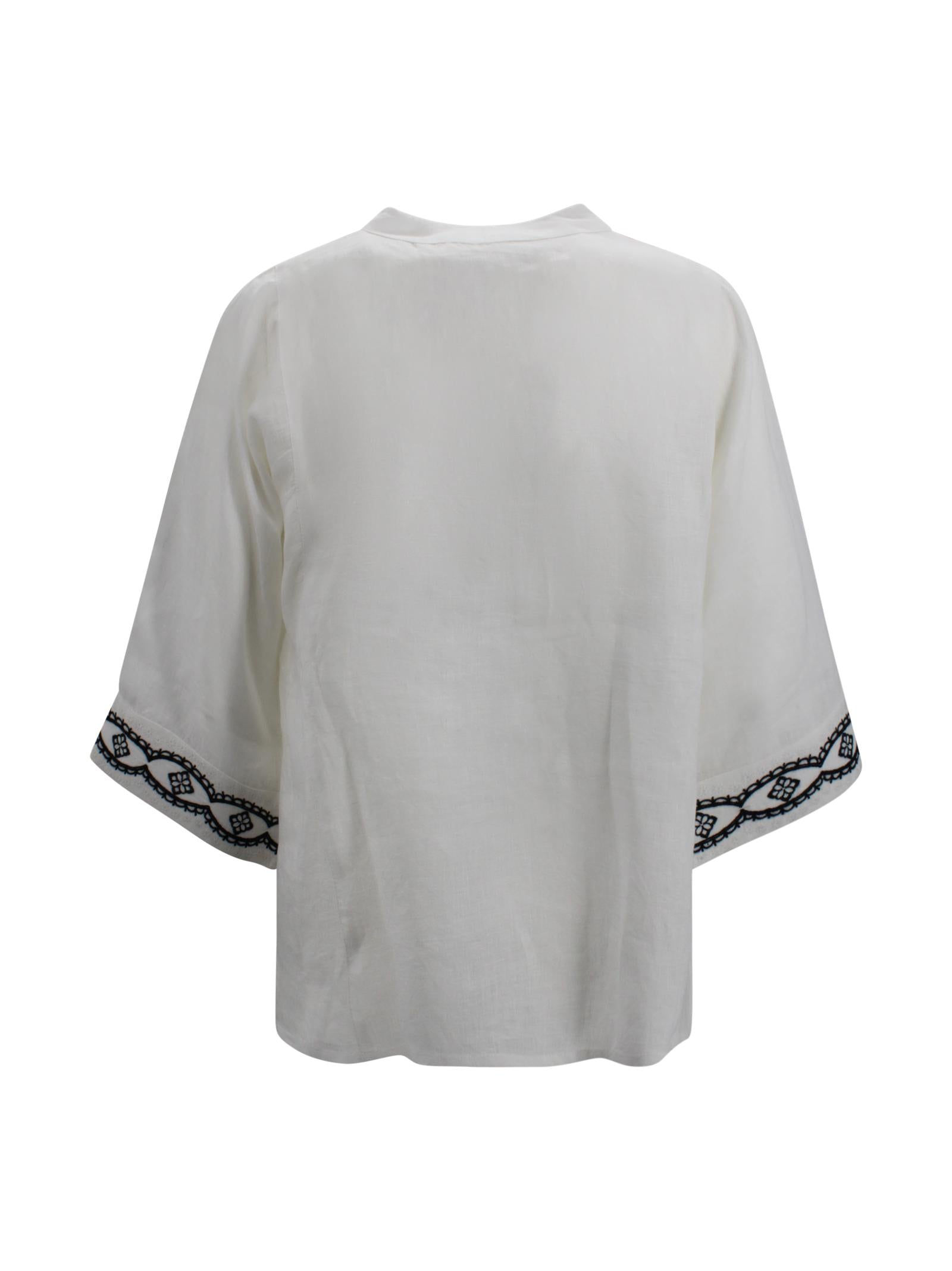 Linen Top Luxi of sea TRL02 02 