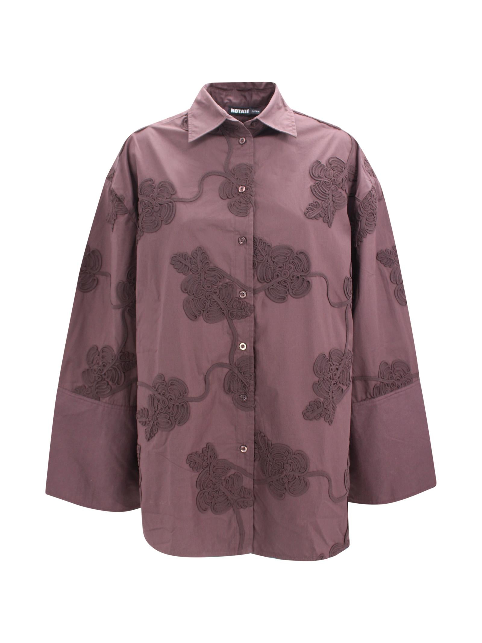 Camicia oversize con dettaglio a fiore Rotate 151031667 1667 