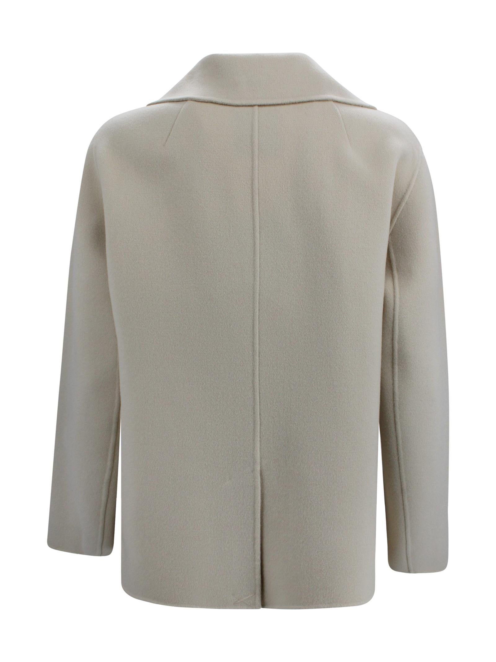 Giacca doppiopetto caban in lana cucita a mano S MAXMARA 1 2619041041600 077 