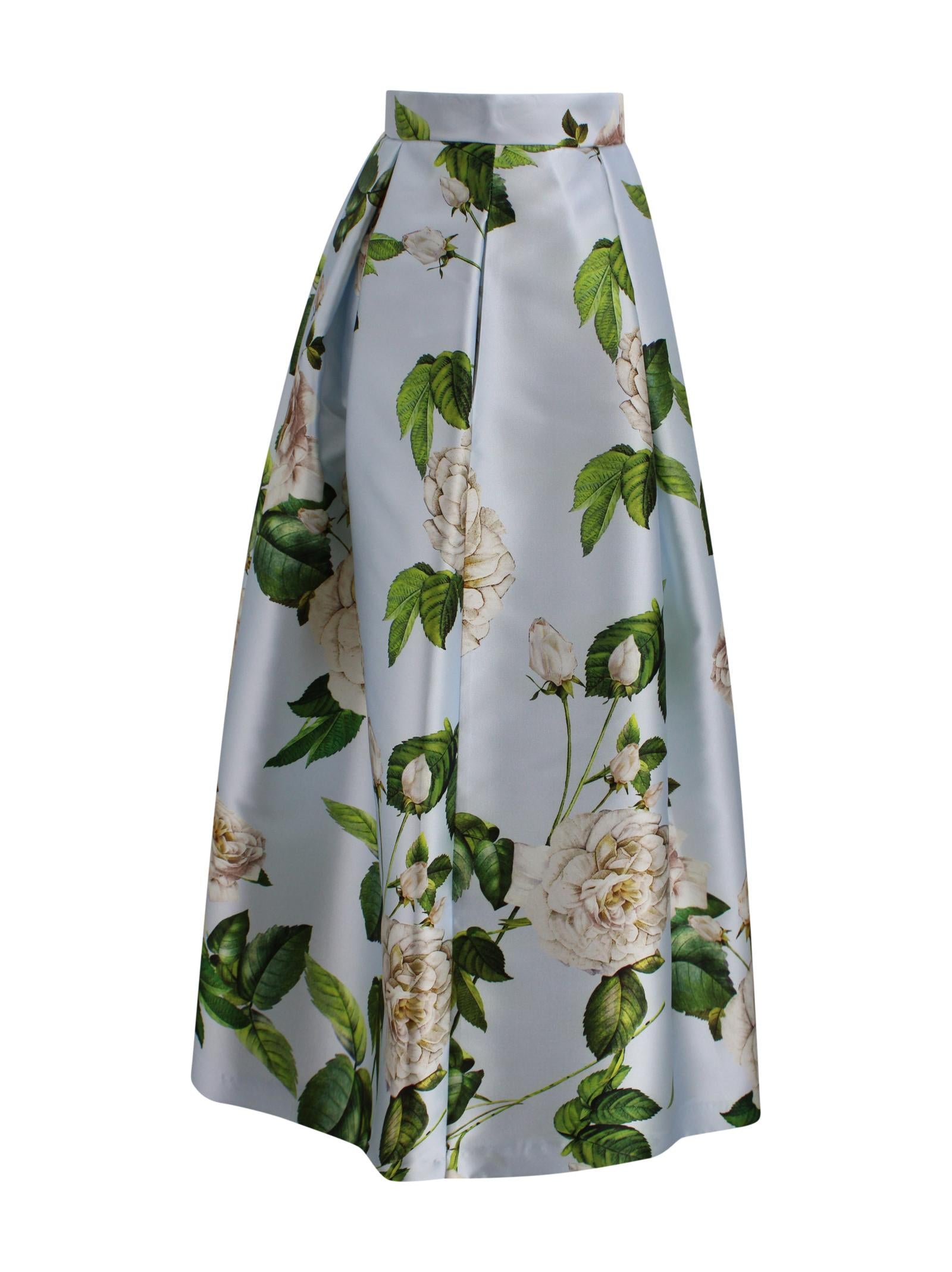 Gonna a fantasia floreale Lunatica LUNA88 K ROSESAZUR 