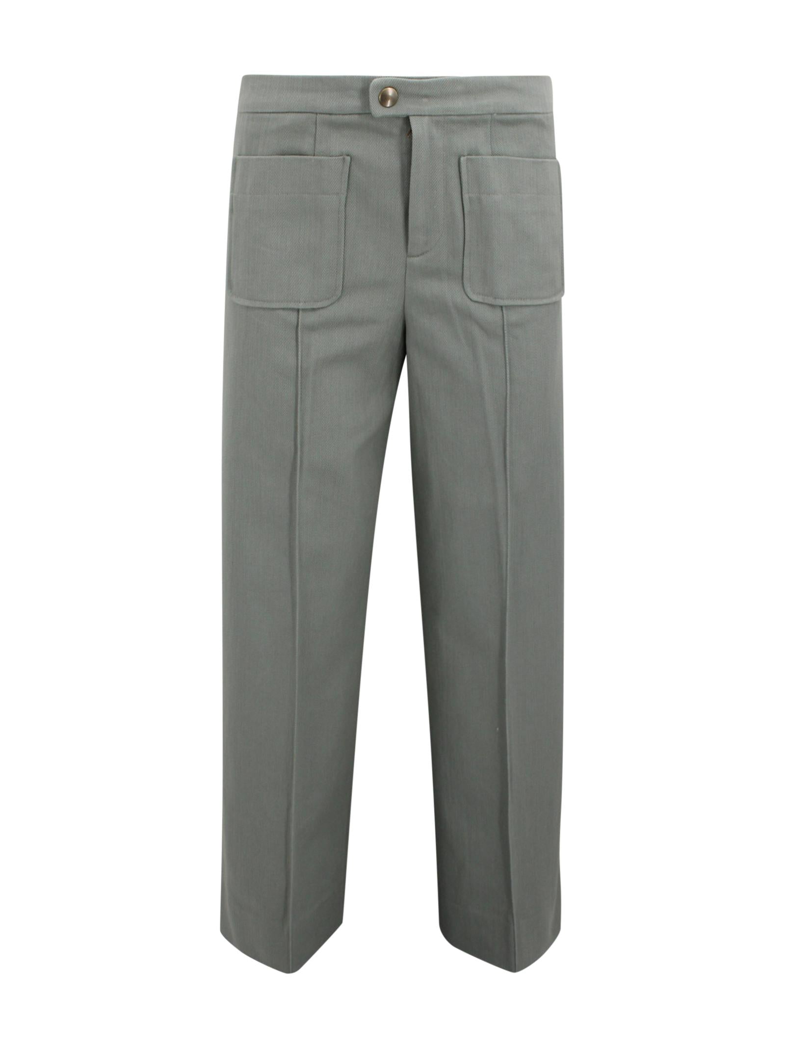 Pantaloni Harry in canvas di cotone SOEUR PAN0803HARRY VER1721S 