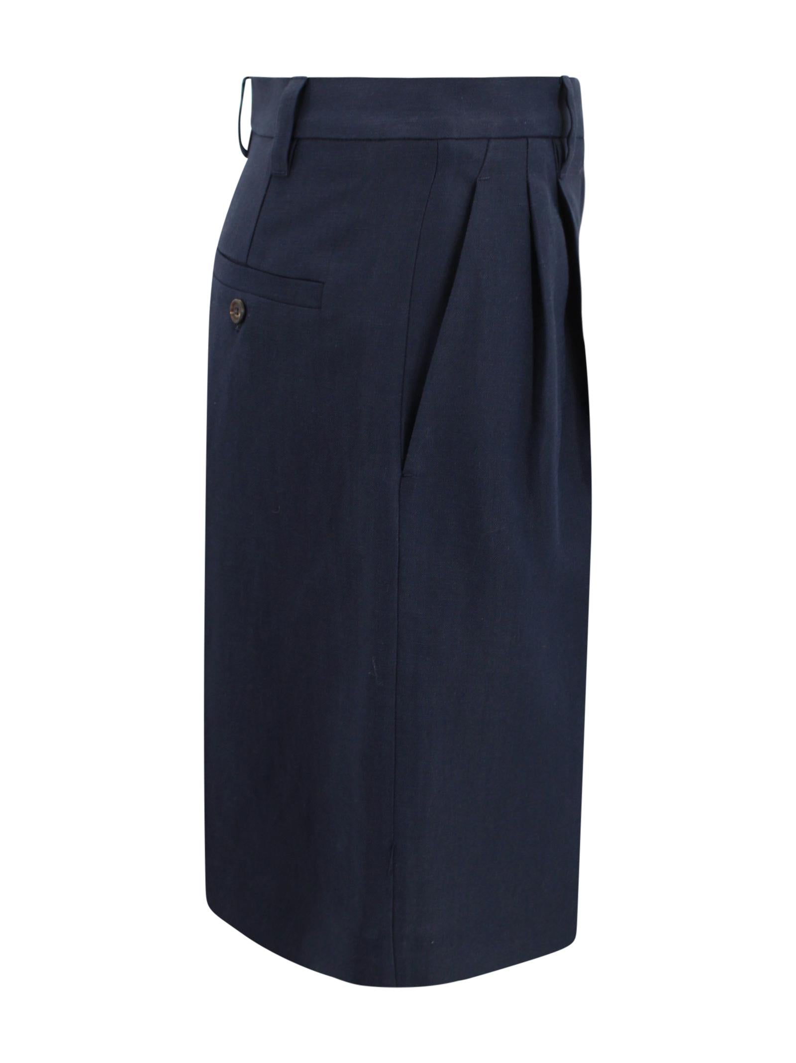 Shorts con pieghe Brunello Cucinelli MH126P9183 C4224 