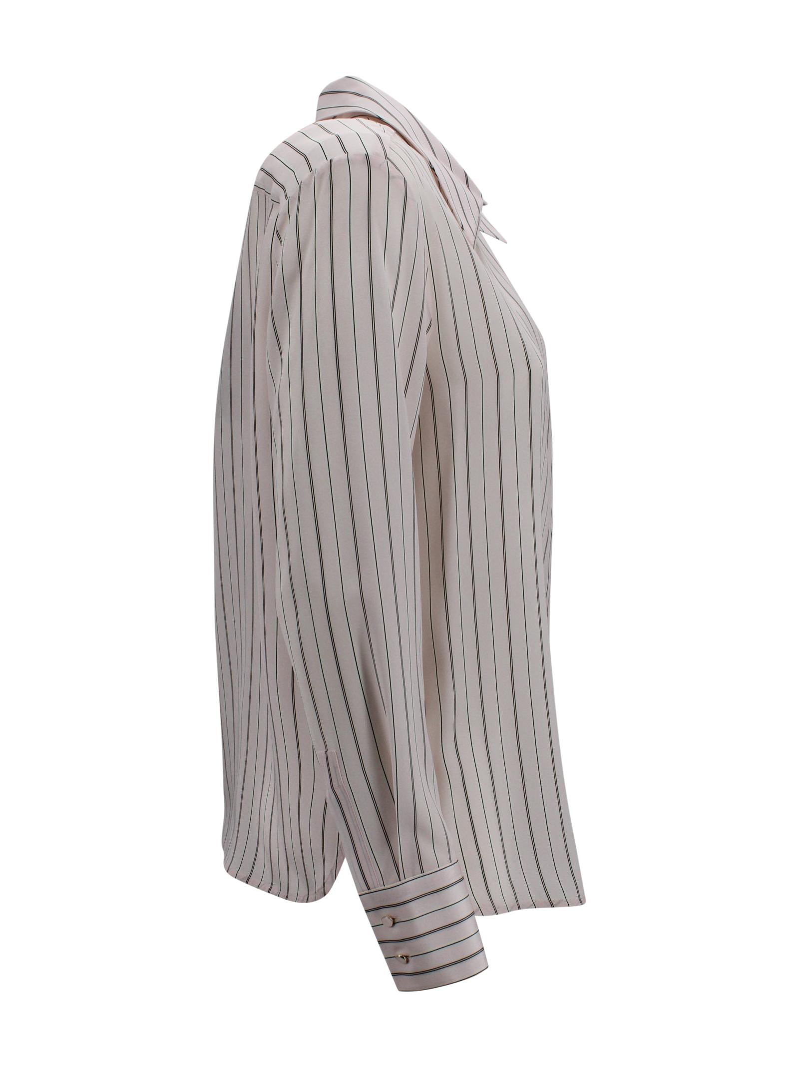 Camicia in pura seta con motivo stampato all over Max Mara Studio 2616111011600 001 