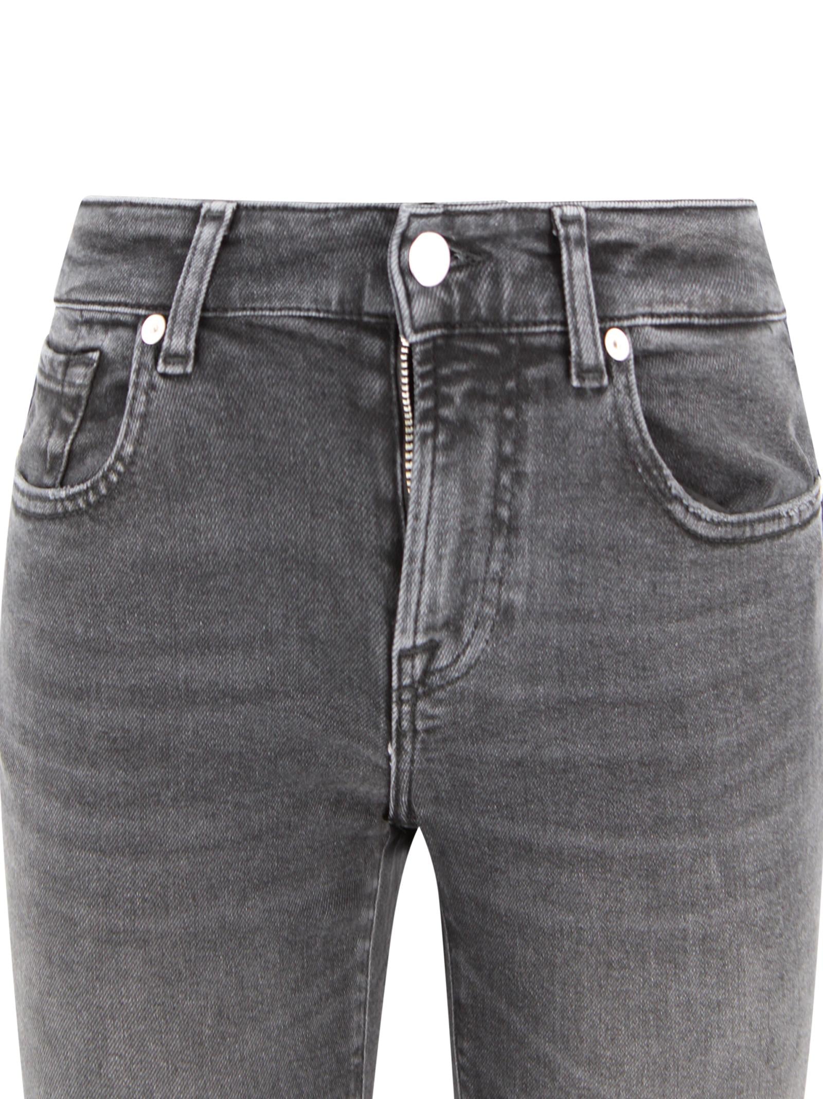 Jeans Calie Straight nero 7 FOR ALL MANKIND 7UD00C32 U71NU 