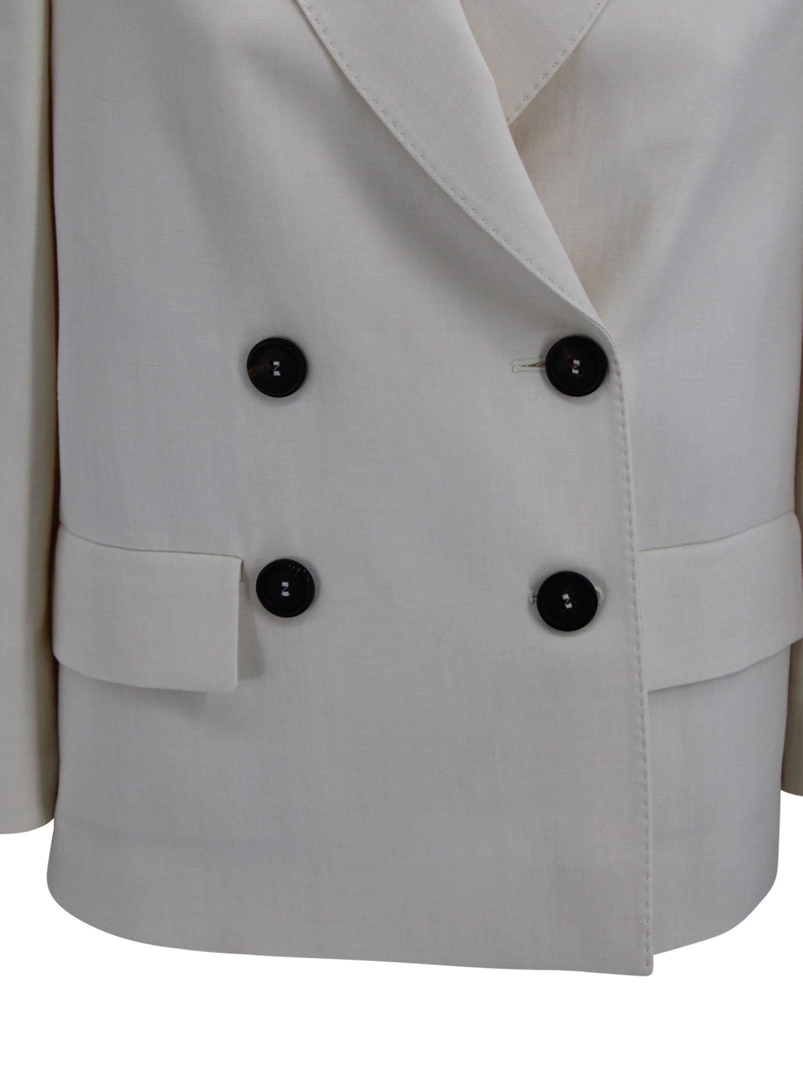 Blazer doppiopetto con dettaglio Monili Brunello Cucinelli MH1267621 C579 