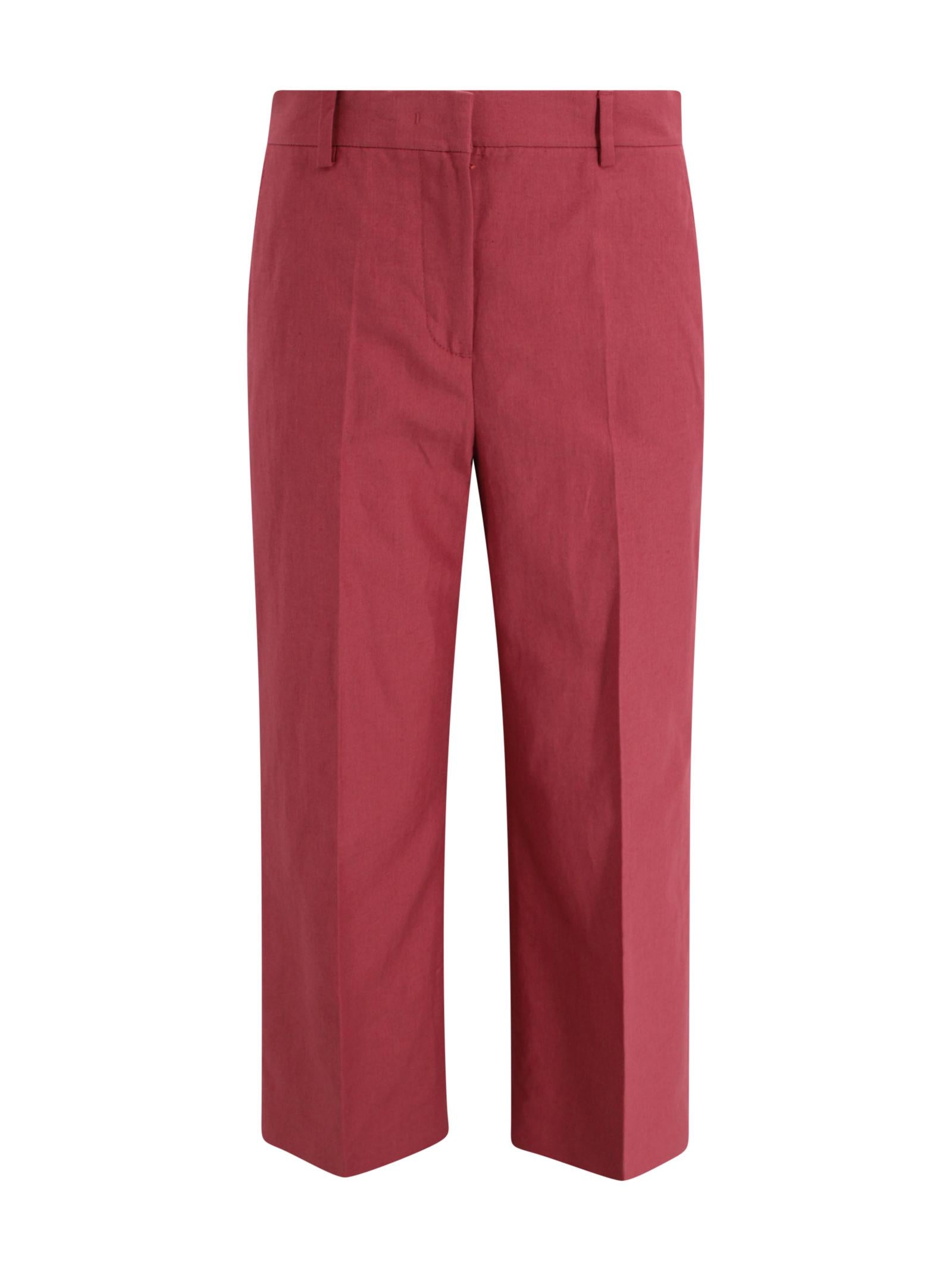 Pantalone a palazzo in twill di cotone Max Mara Weekend 2615131052600 021 