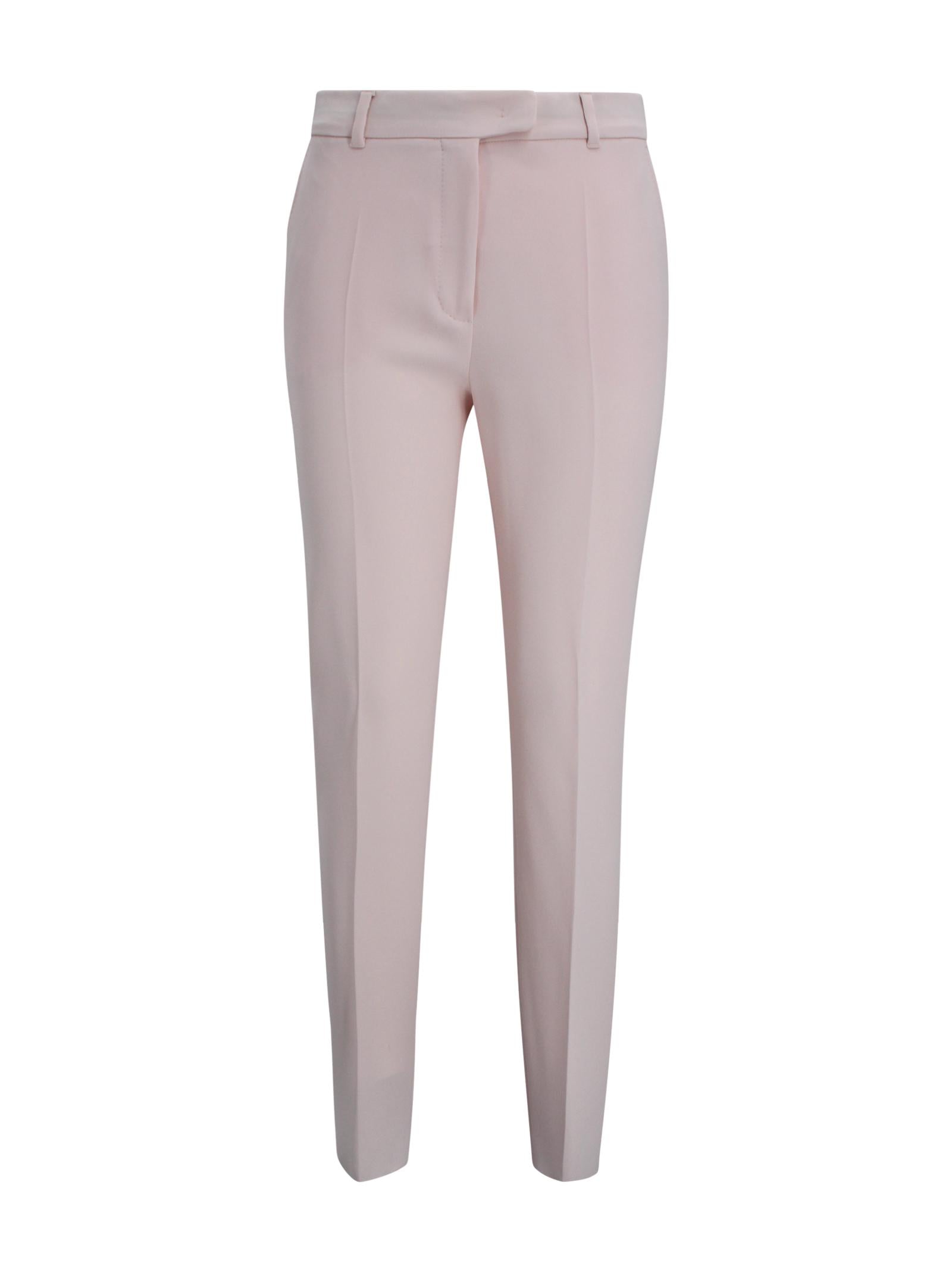 Pantaloni Jerta in rosa con pieghe frontali Max Mara Studio 2616131035600 052 