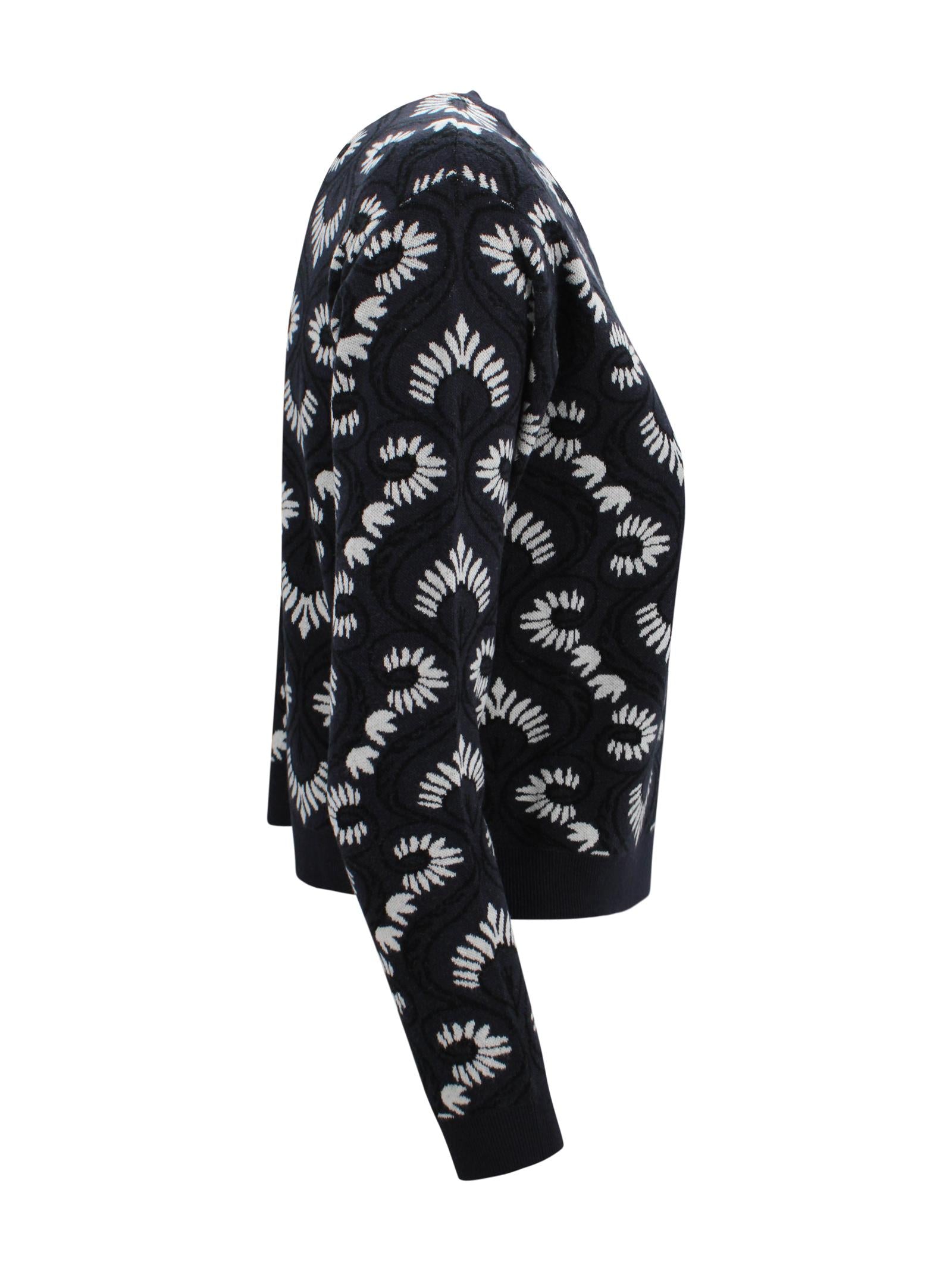 Maglia corta con stampa e maniche lunghe Max Mara Weekend 2615361131600 010 